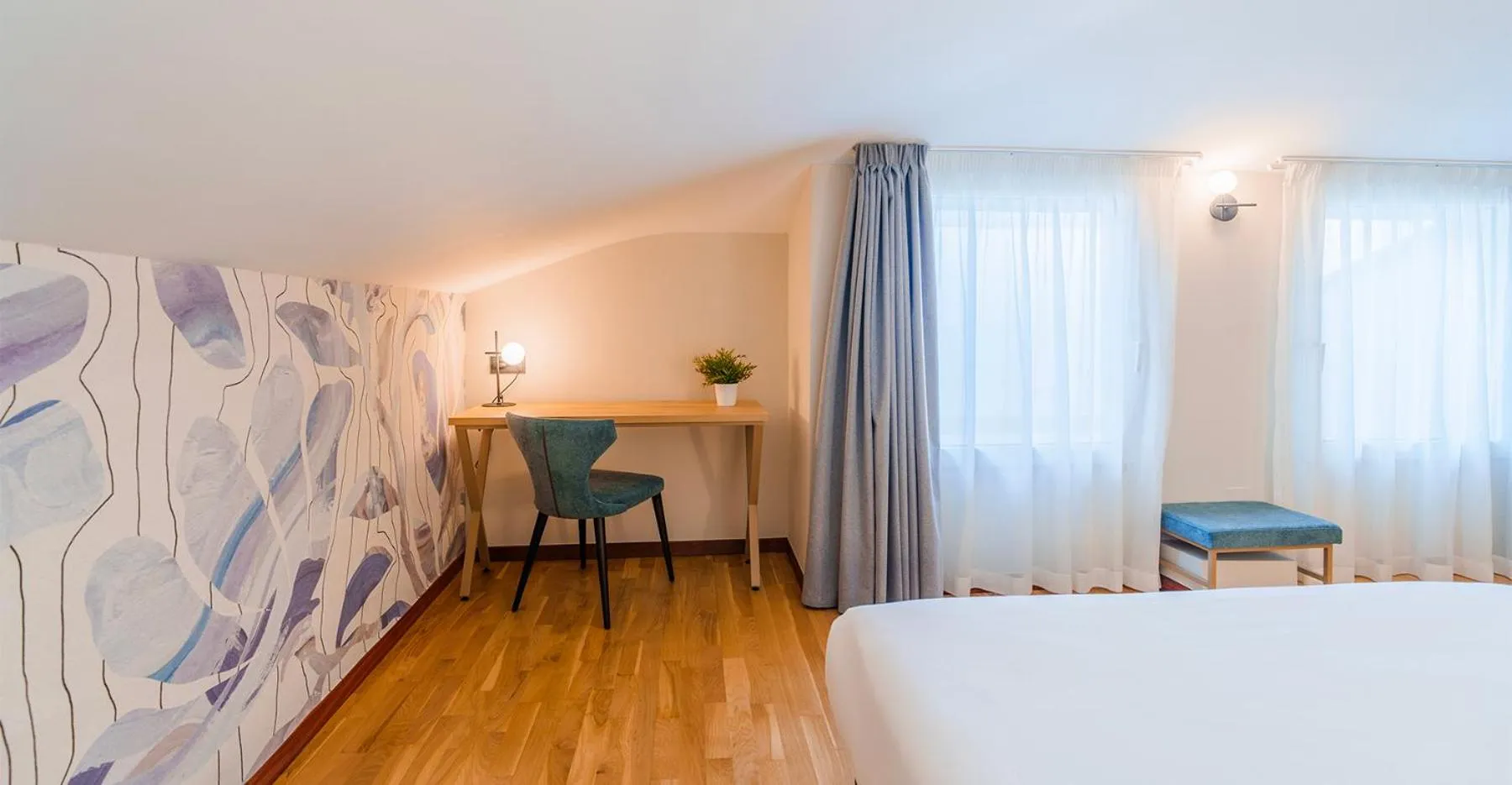 Bed in Spirit Hotel Ciudad de Burgos