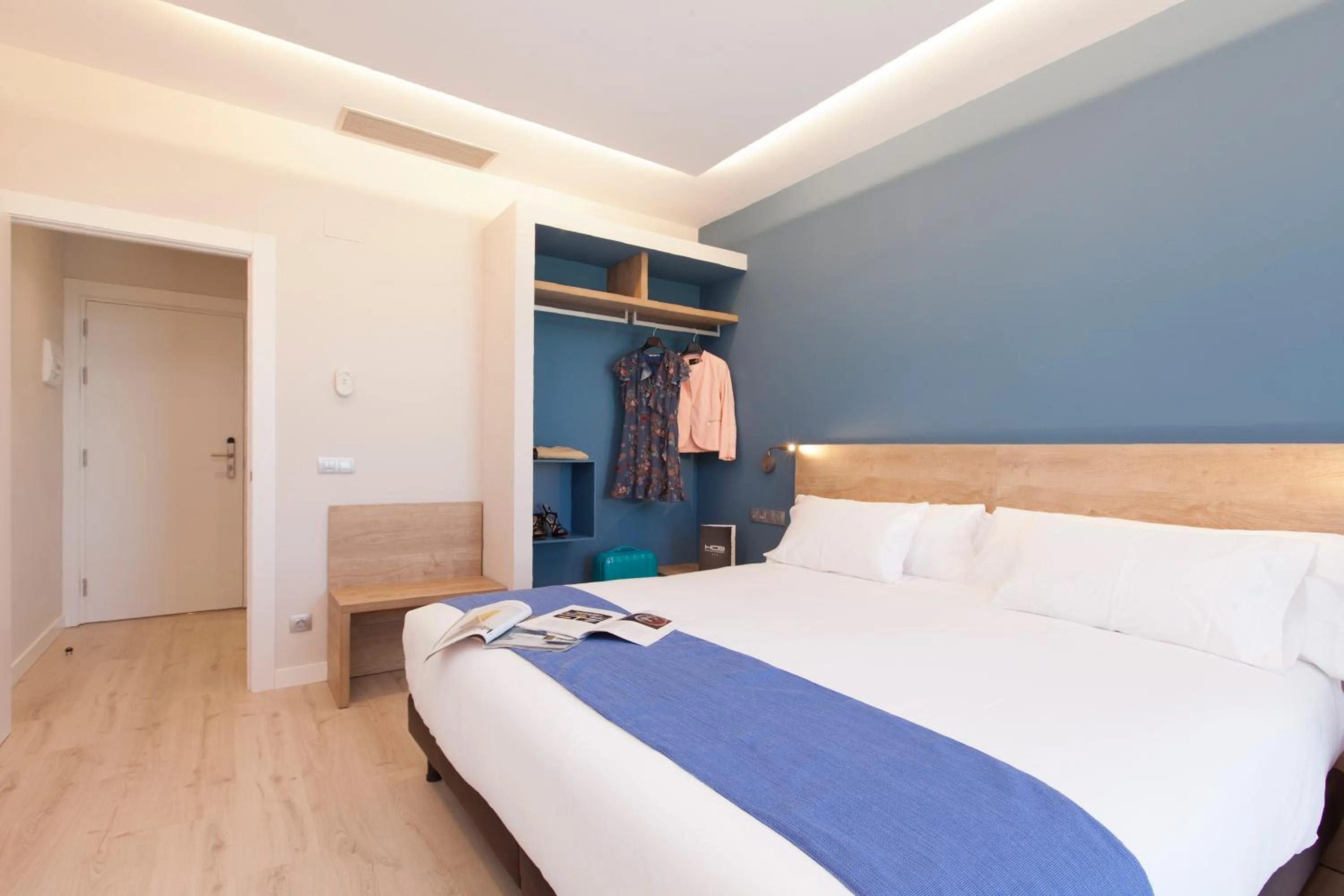 Bed in Spirit Hotel Ciudad de Burgos