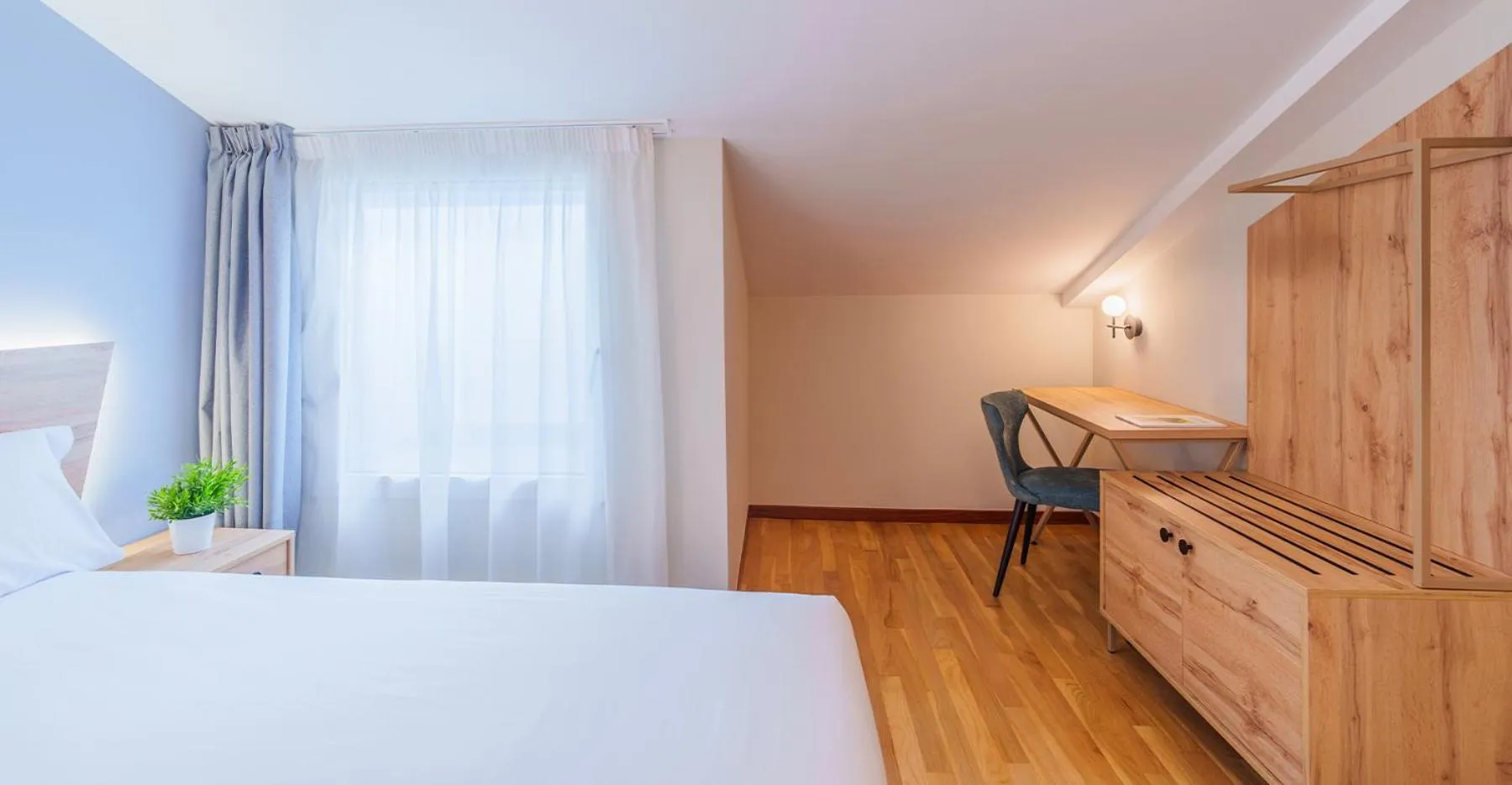 Bed in Spirit Hotel Ciudad de Burgos