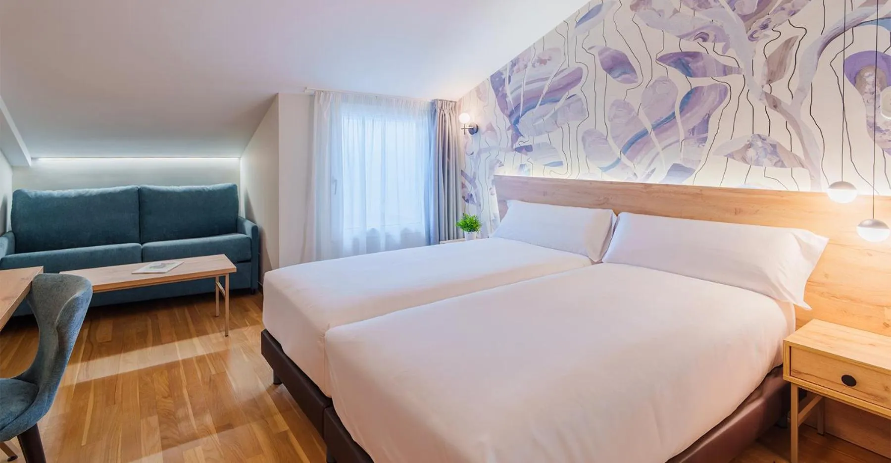 Bedroom, Bed in Spirit Hotel Ciudad de Burgos