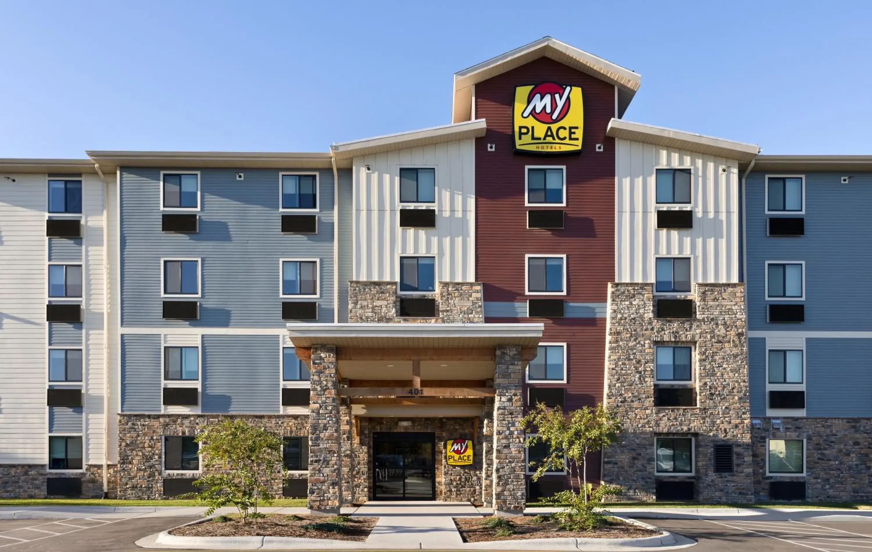 Property building in My Place Hotel-Jacksonville-Camp Lejeune, NC Property building in My Place Hotel-Jacksonville-Camp Lejeune, NC