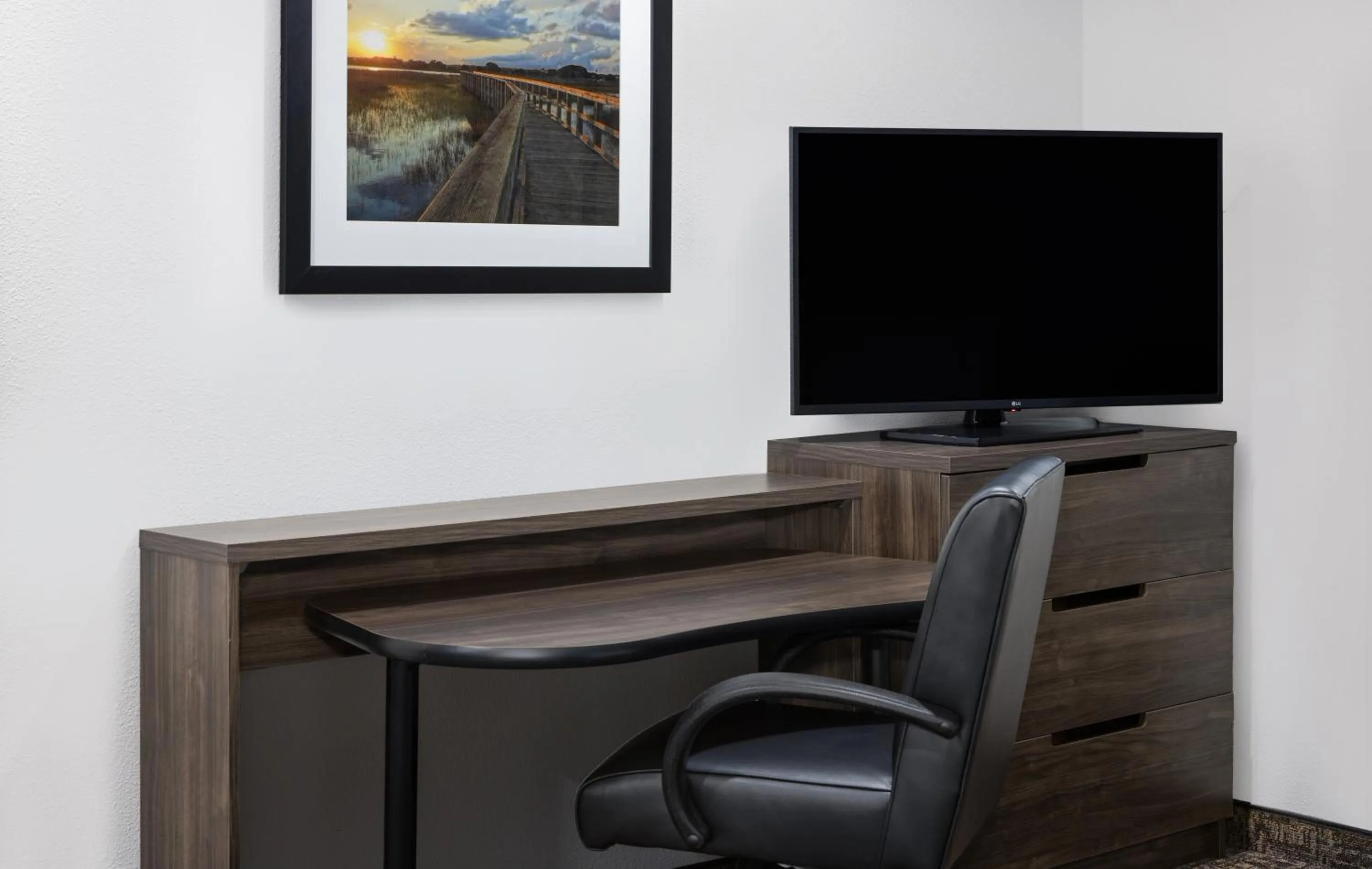 TV and multimedia in My Place Hotel-Jacksonville-Camp Lejeune, NC