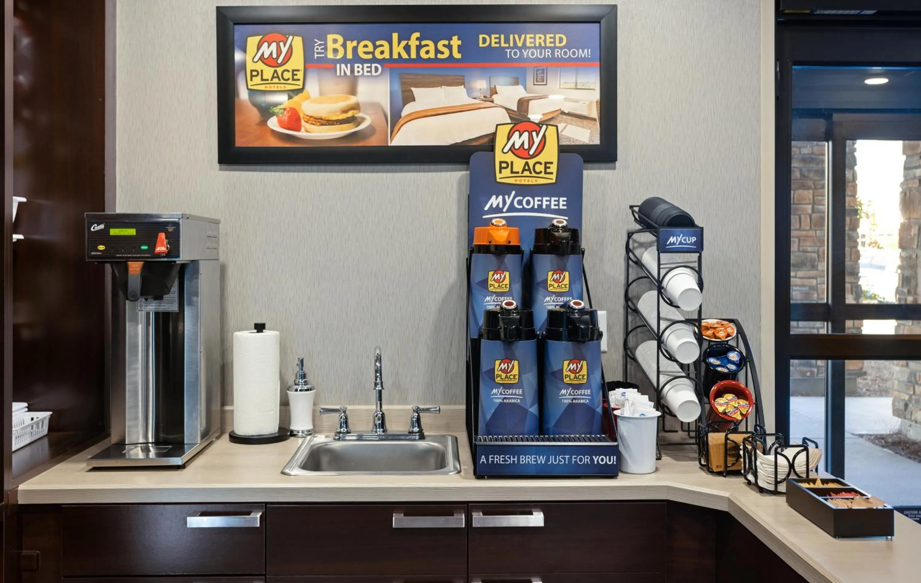 Coffee/tea facilities in My Place Hotel-Jacksonville-Camp Lejeune, NC