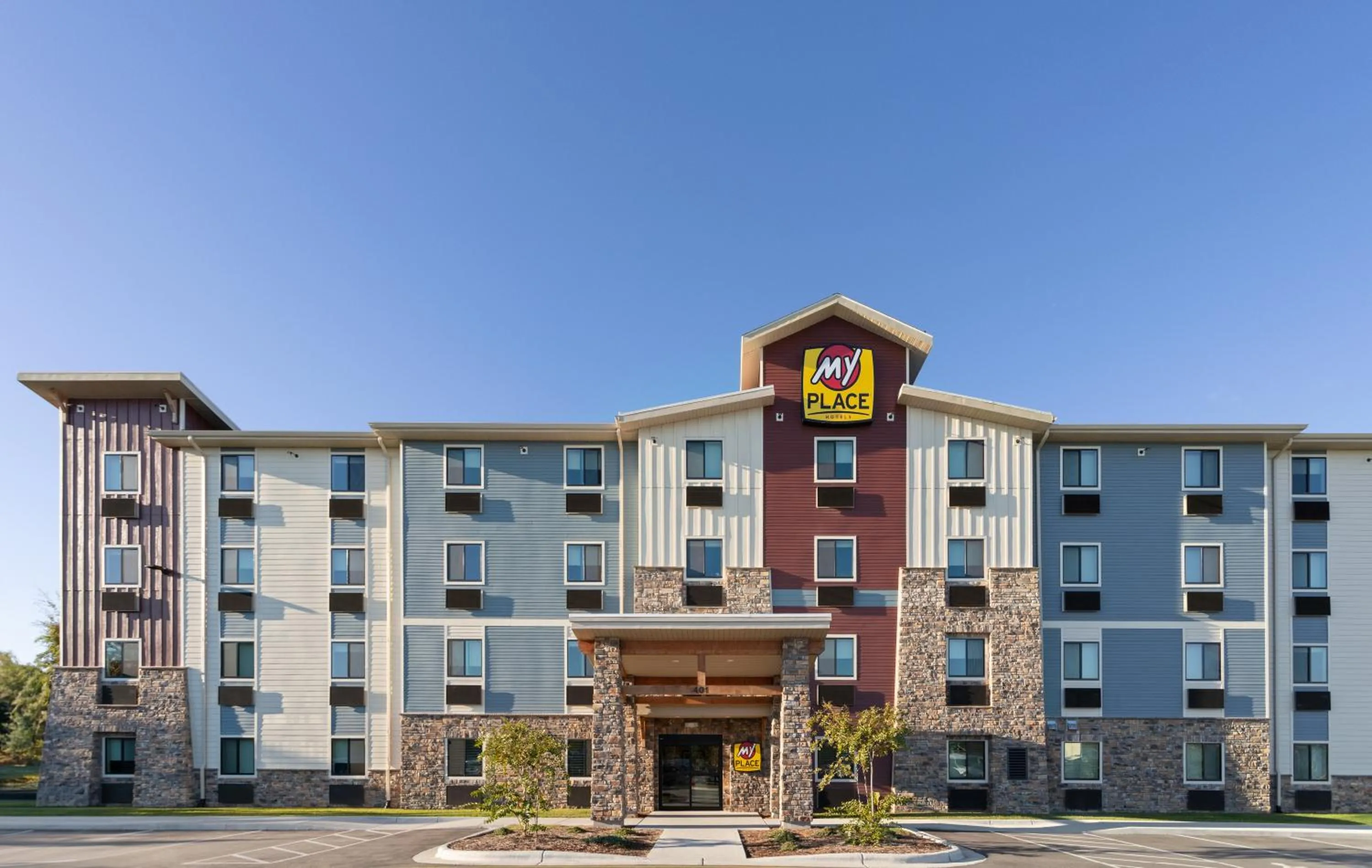 Property building in My Place Hotel-Jacksonville-Camp Lejeune, NC