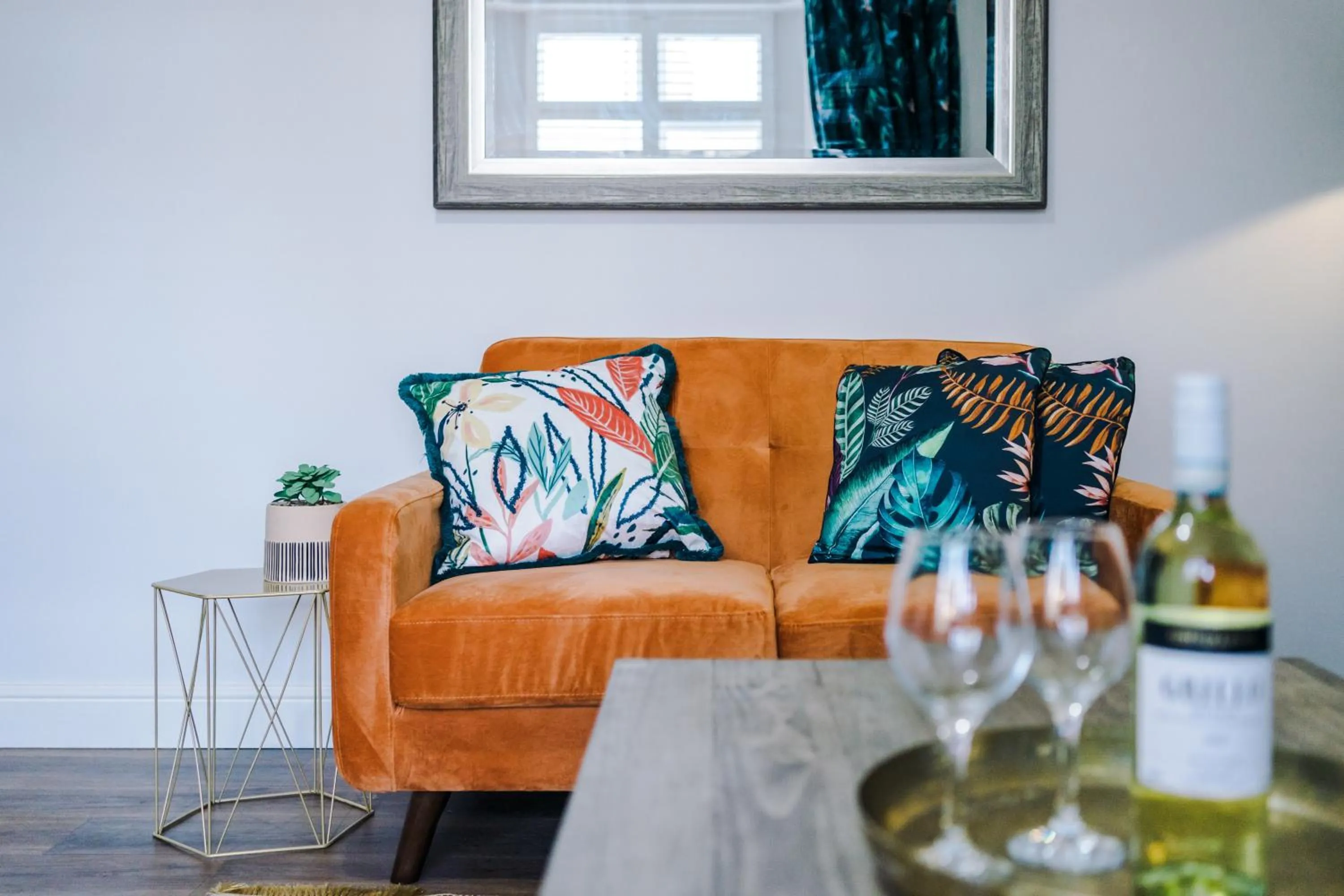 Living room in Westwood Lodge Serviced Apartment