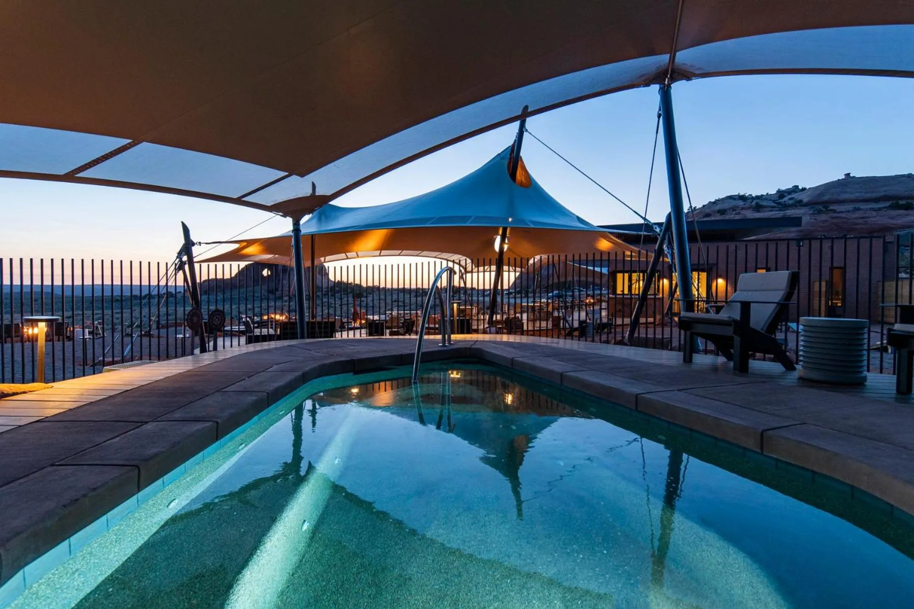 Hot Tub in ULUM Moab