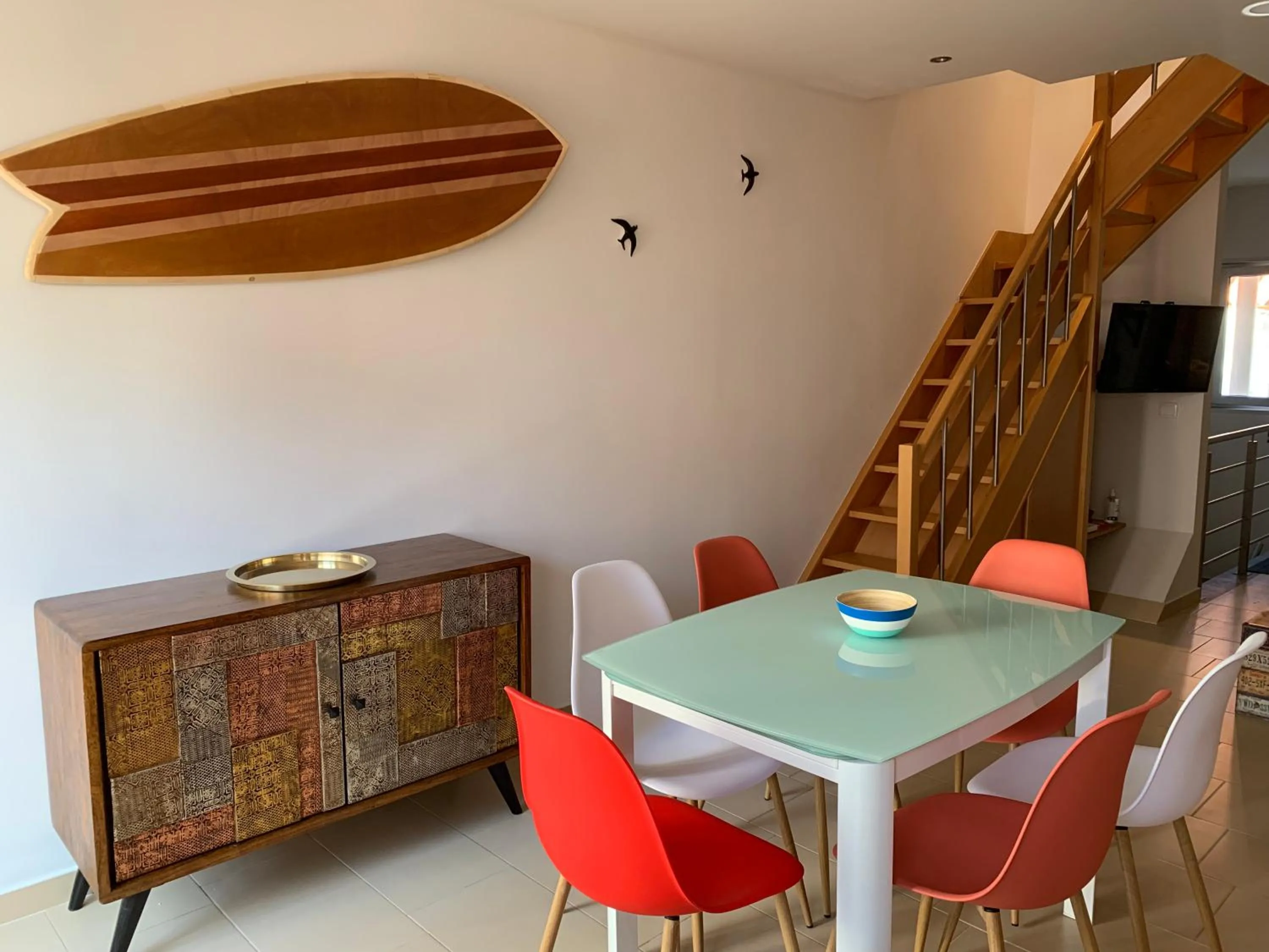 Seating area in Casa na onda Liberdade-Amazing sea view