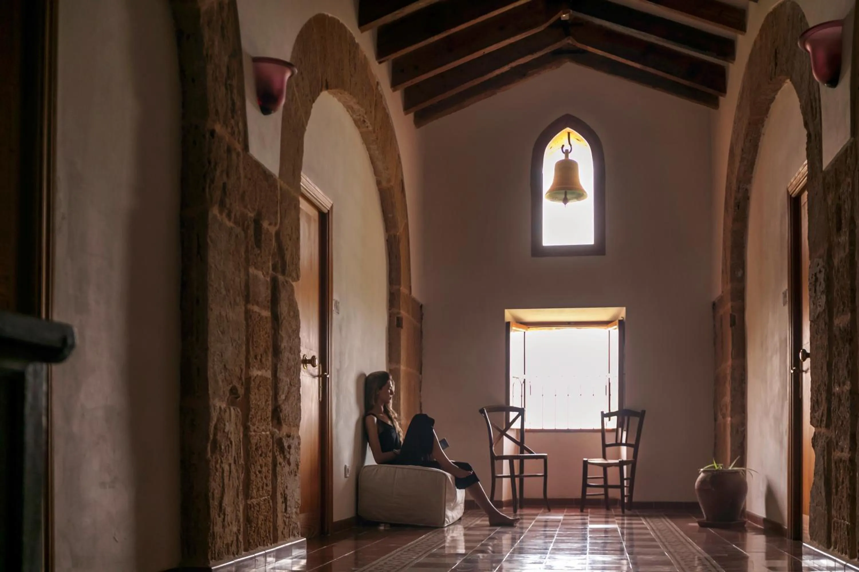 Living room in Petit Hotel Hostatgeria La Victoria