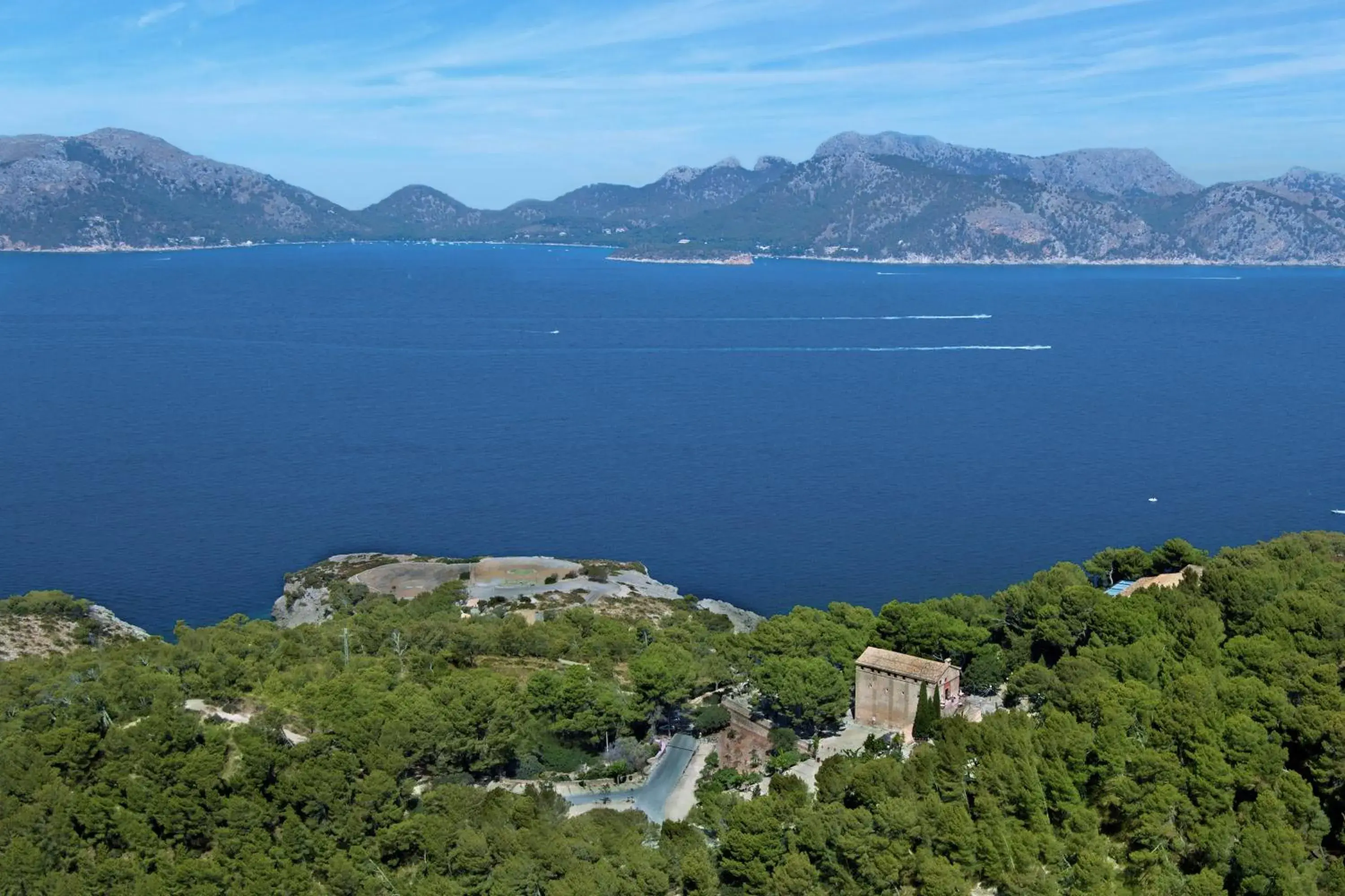 Bird's eye view in Petit Hotel Hostatgeria La Victoria Bird's eye view in Petit Hotel Hostatgeria La Victoria