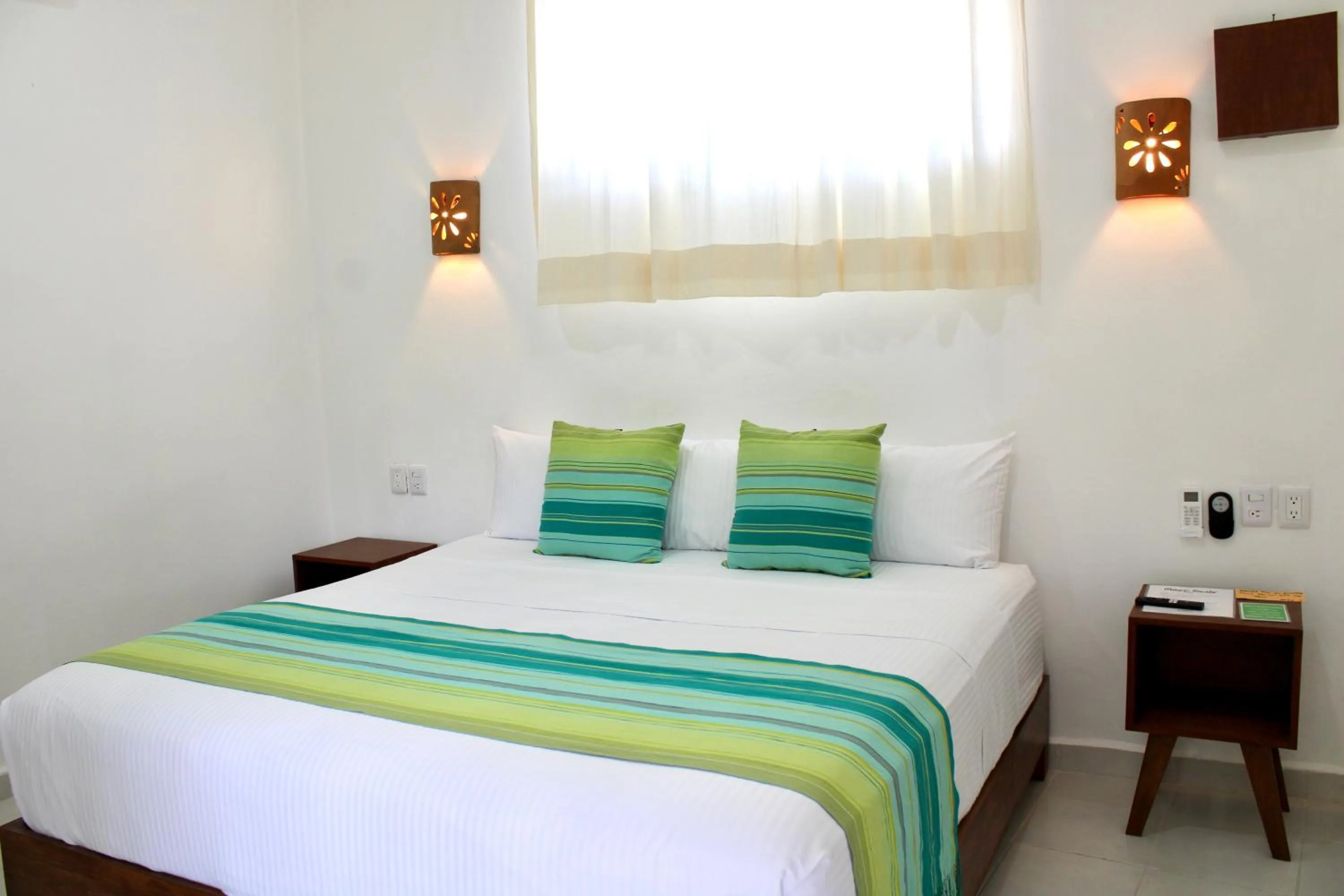 Bed in Maison Bacalar