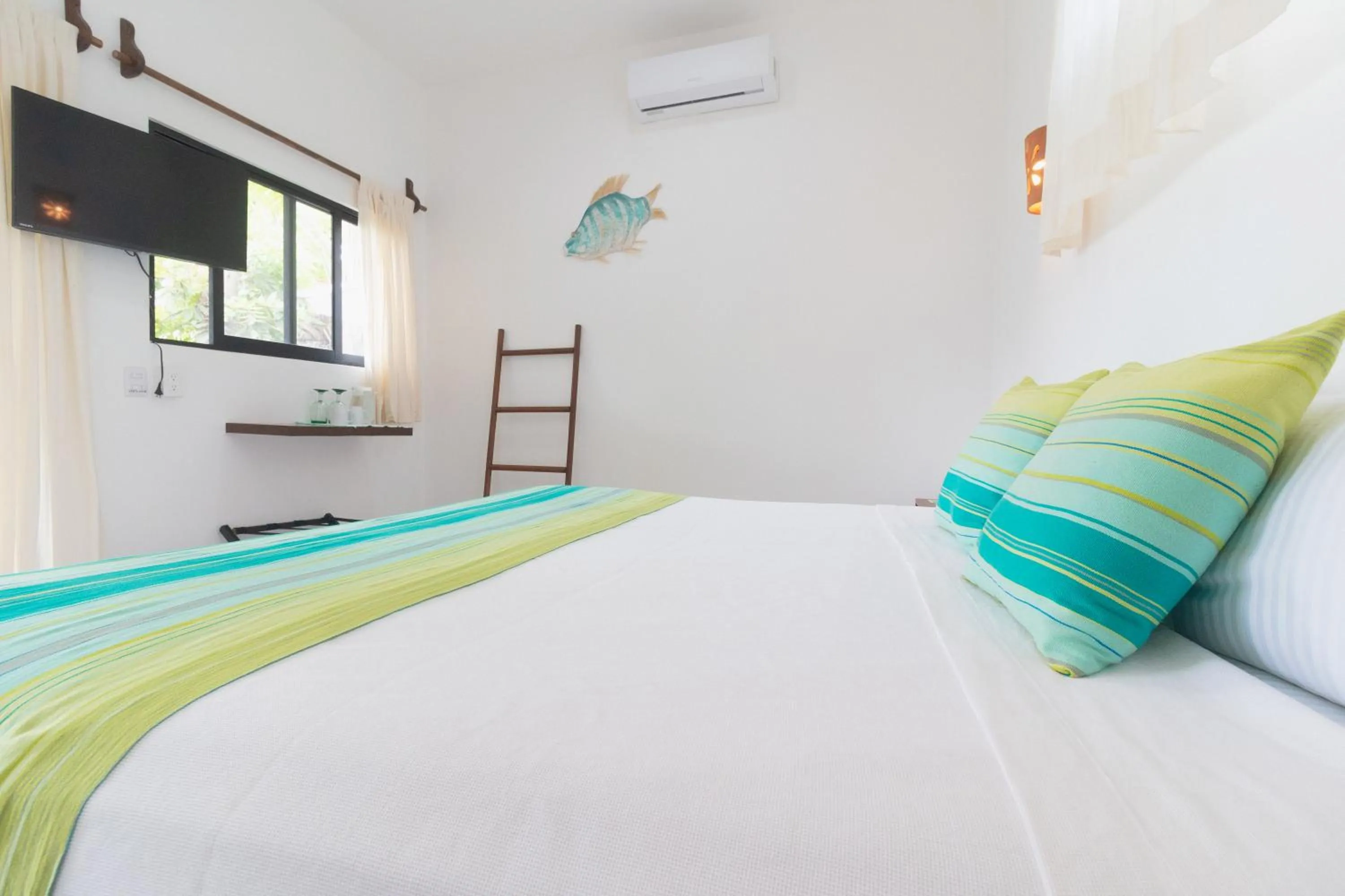 Bed in Maison Bacalar