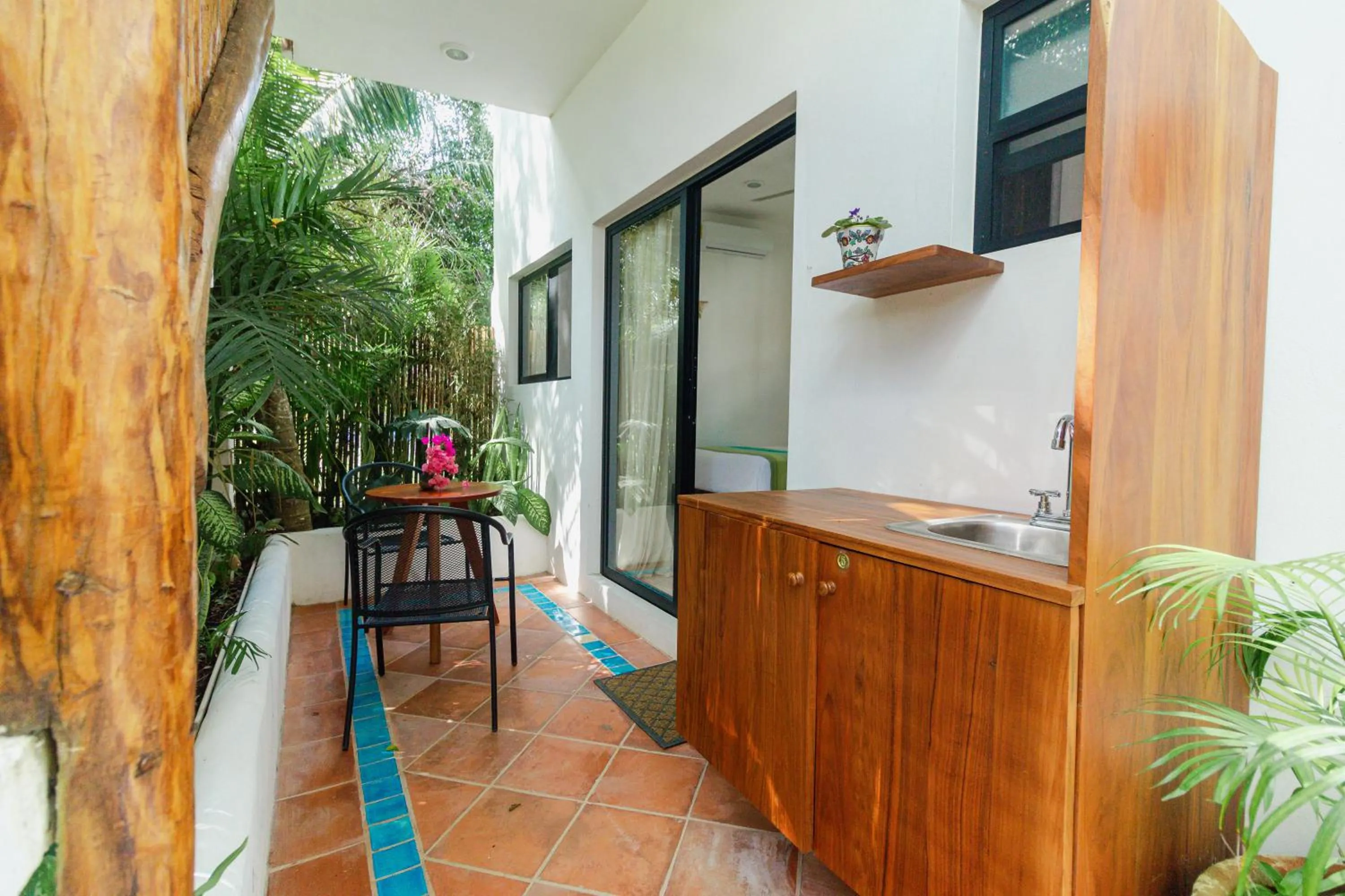 Kitchen or kitchenette in Maison Bacalar