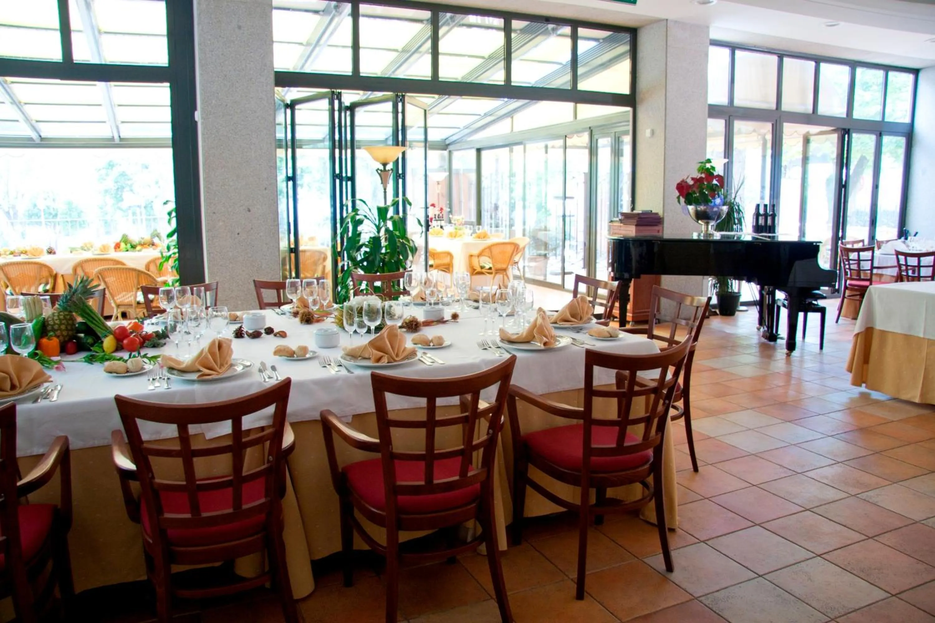 Restaurant/places to eat in Hospedium Hotel Los Lanceros