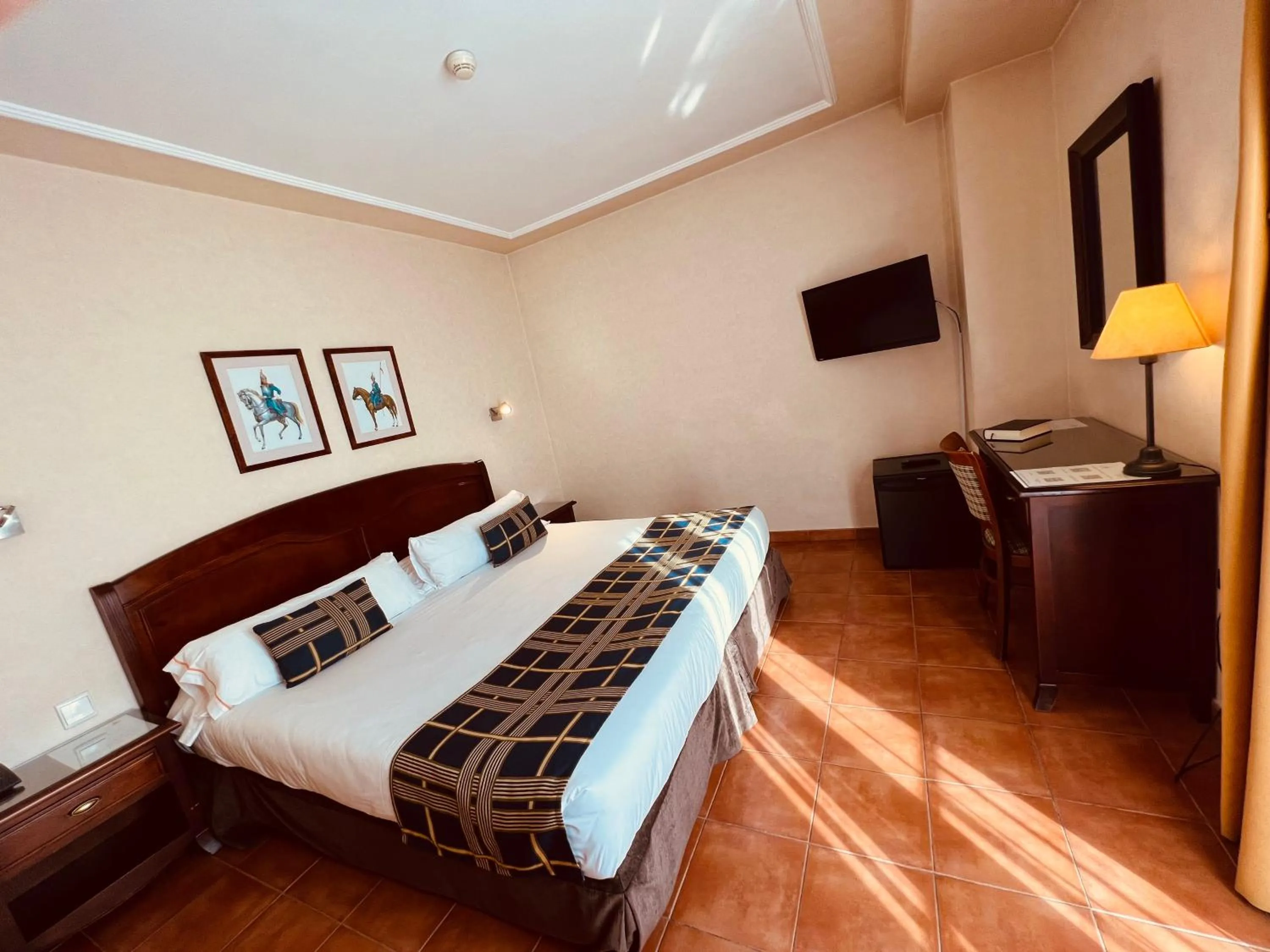 Bed in Hospedium Hotel Los Lanceros