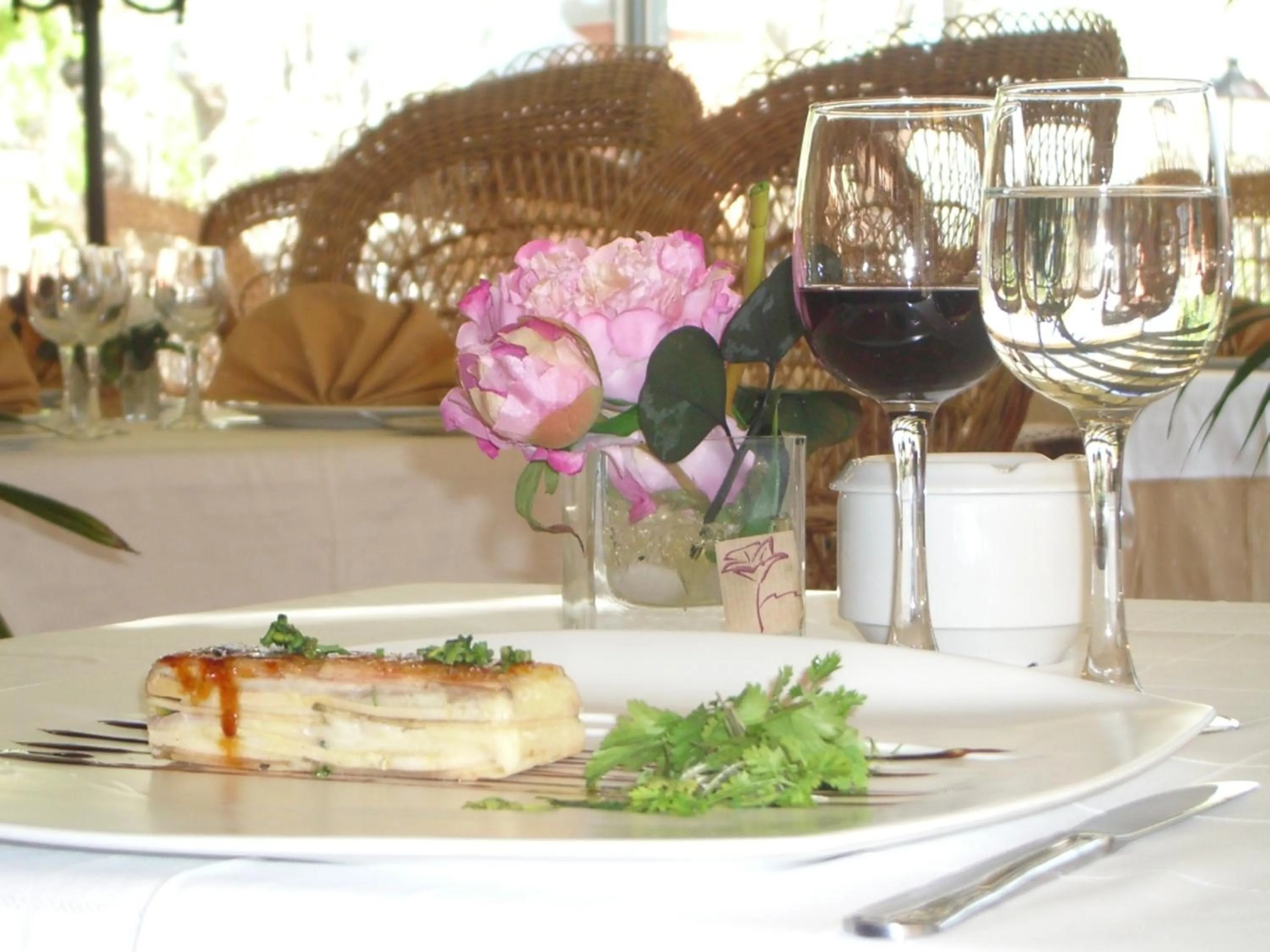 Food in Hospedium Hotel Los Lanceros