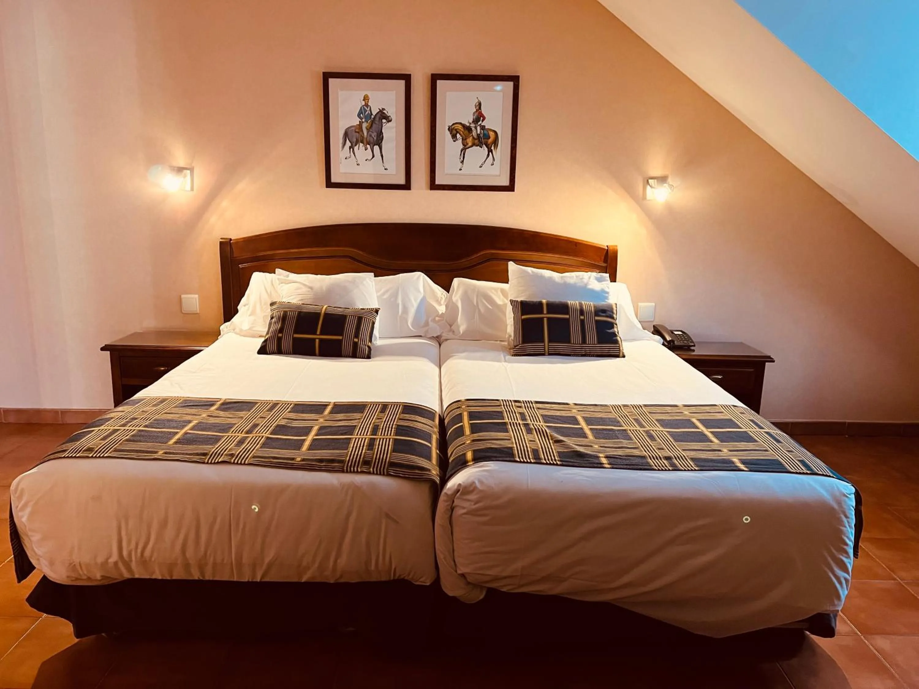 Bed in Hospedium Hotel Los Lanceros