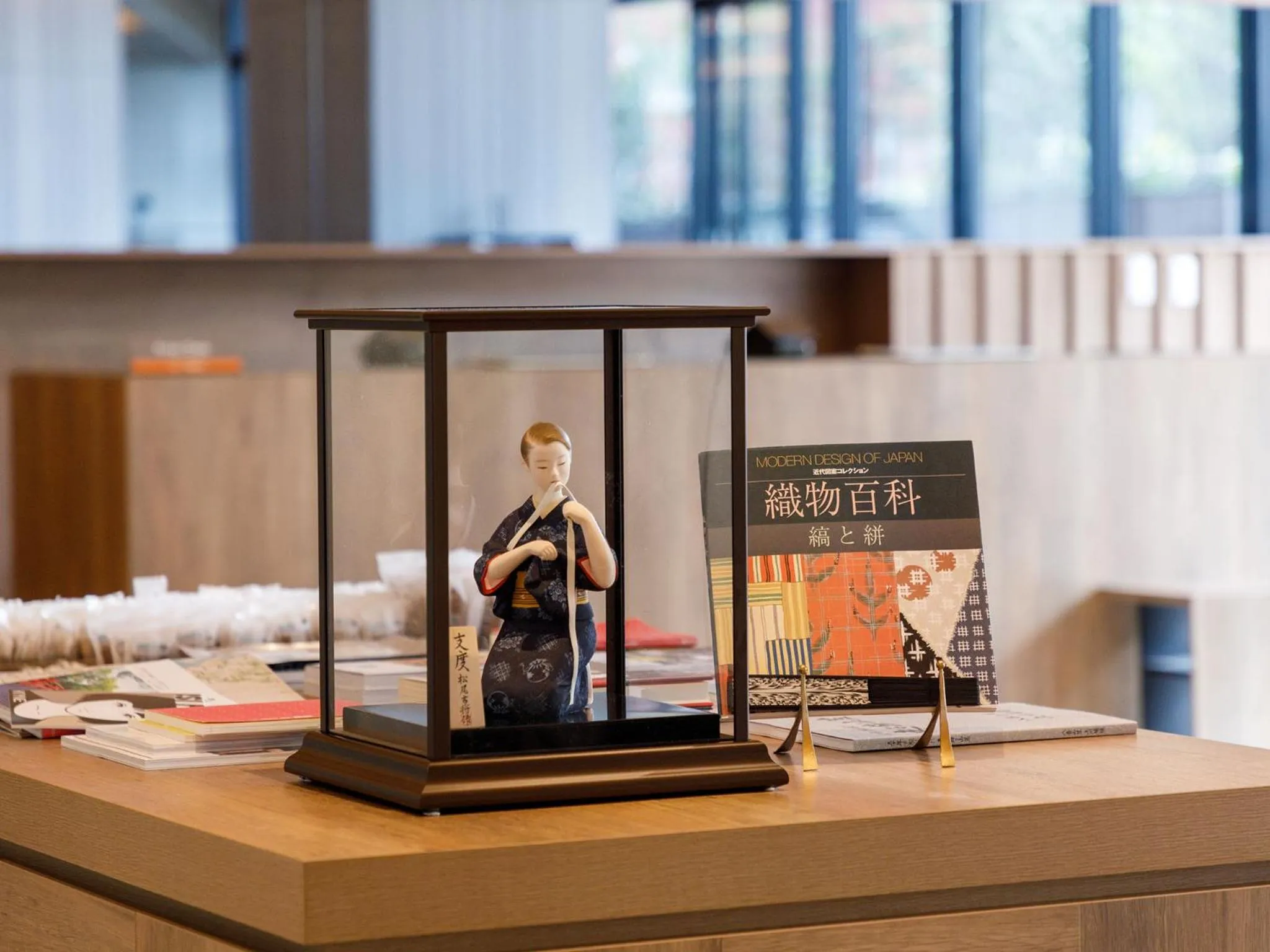 Lobby or reception in Nishitetsu Hotel Croom Hakata Gion Kushida Shrine