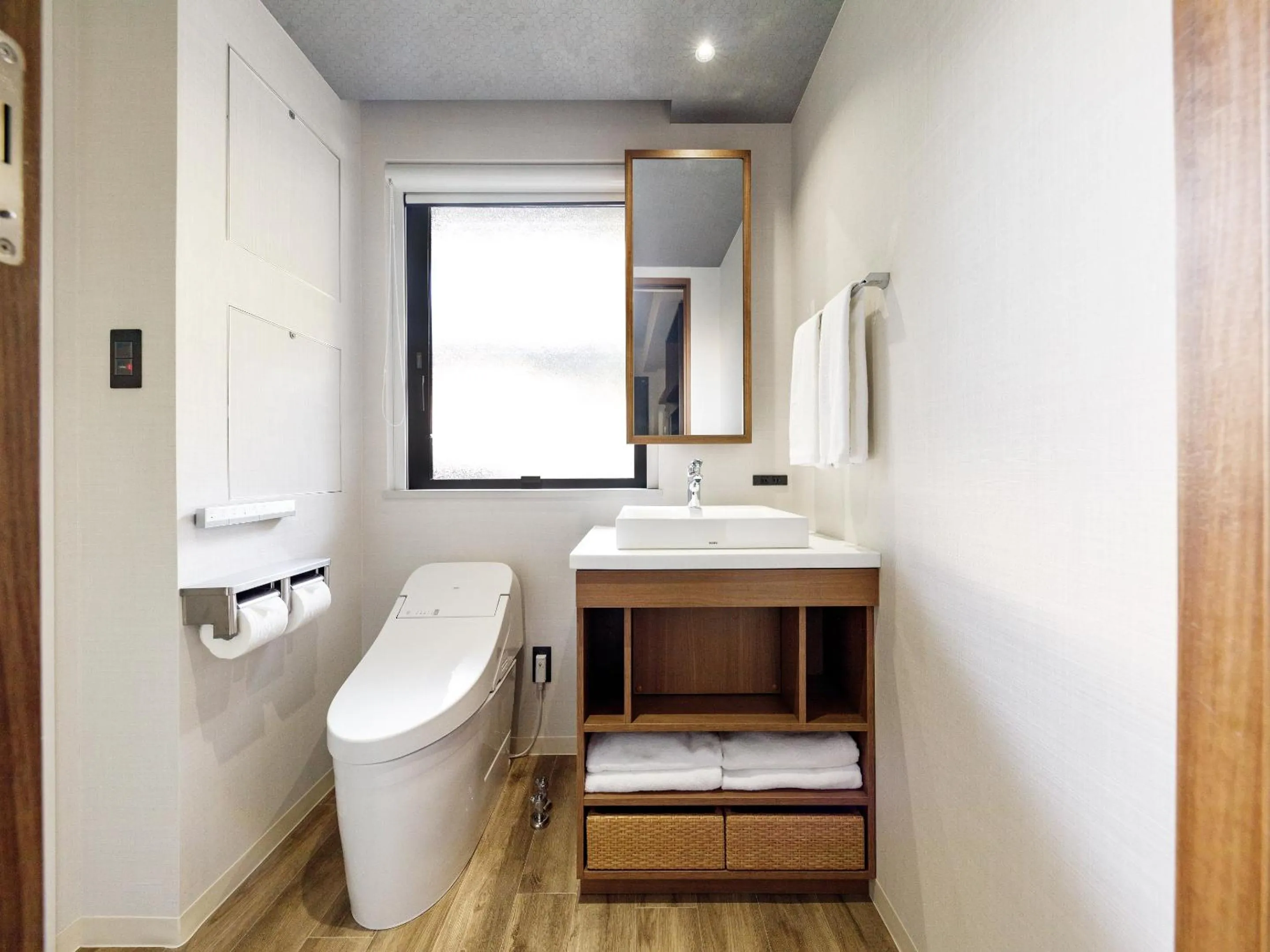 Toilet in Nishitetsu Hotel Croom Hakata Gion Kushida Shrine