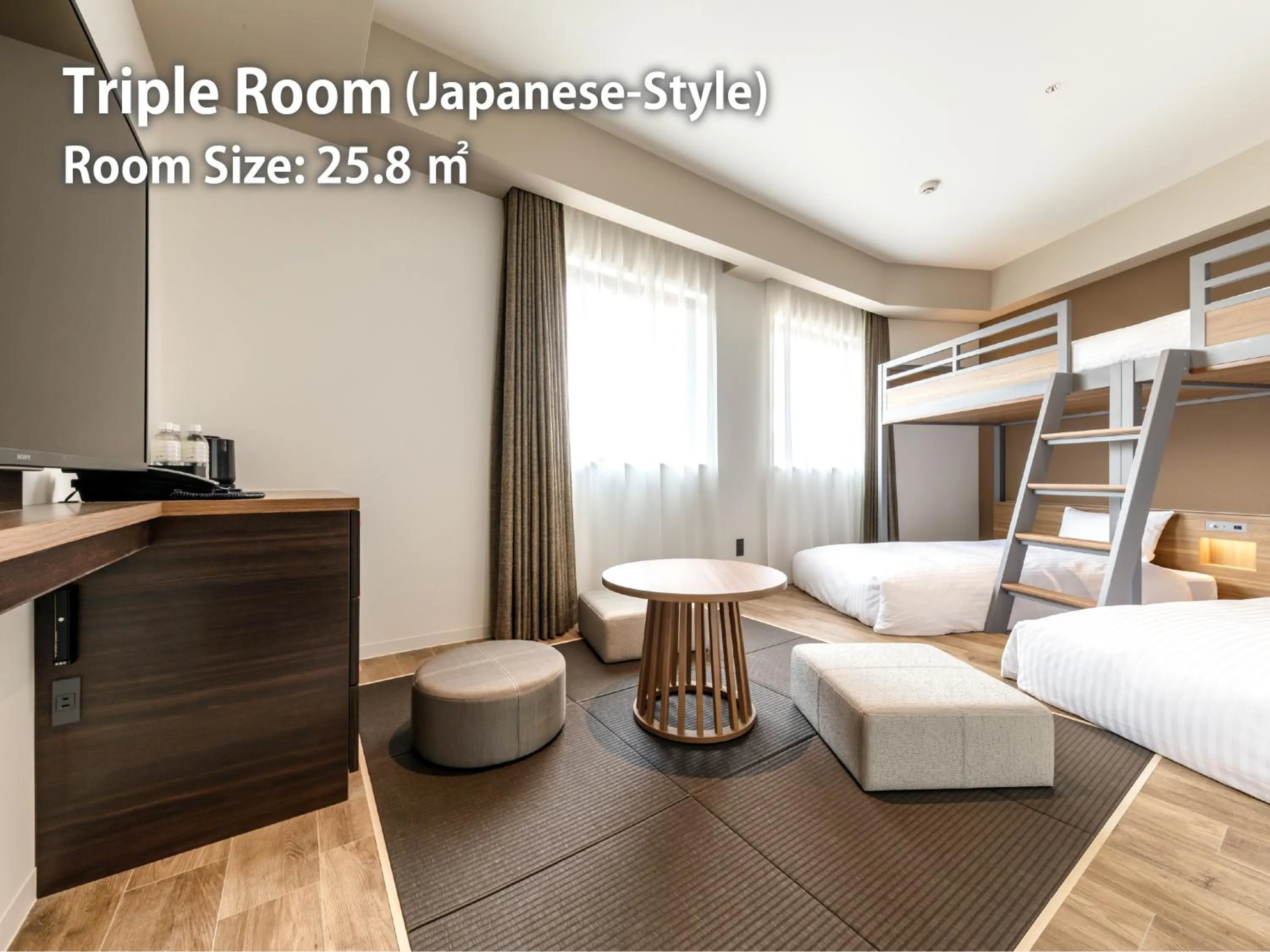 Bed in Nishitetsu Hotel Croom Hakata Gion Kushida Shrine