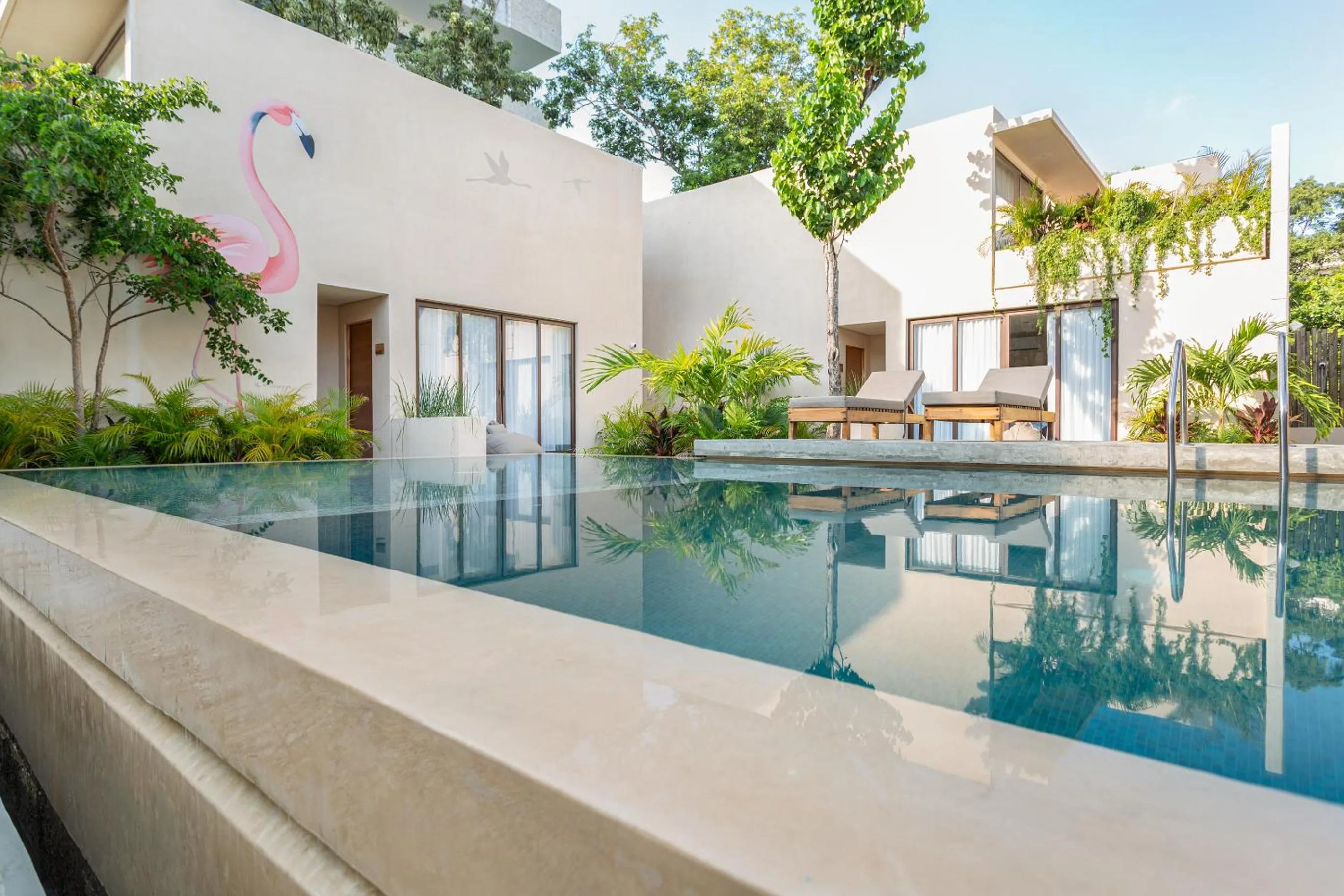 Swimming pool in Collection O Faisano Boutique Luxury Hotel, Tulum Beach