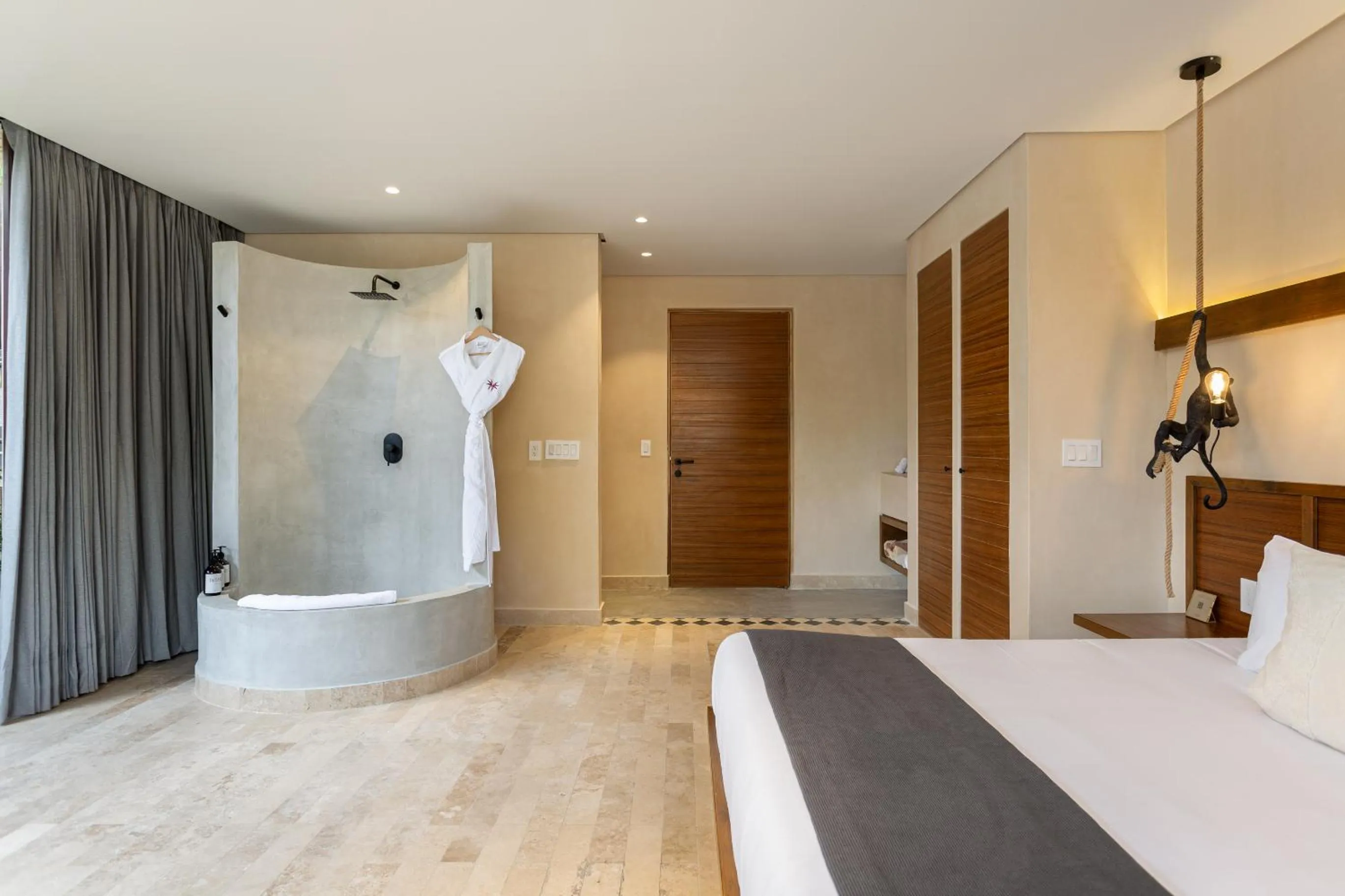 Bed in Collection O Faisano Boutique Luxury Hotel, Tulum Beach