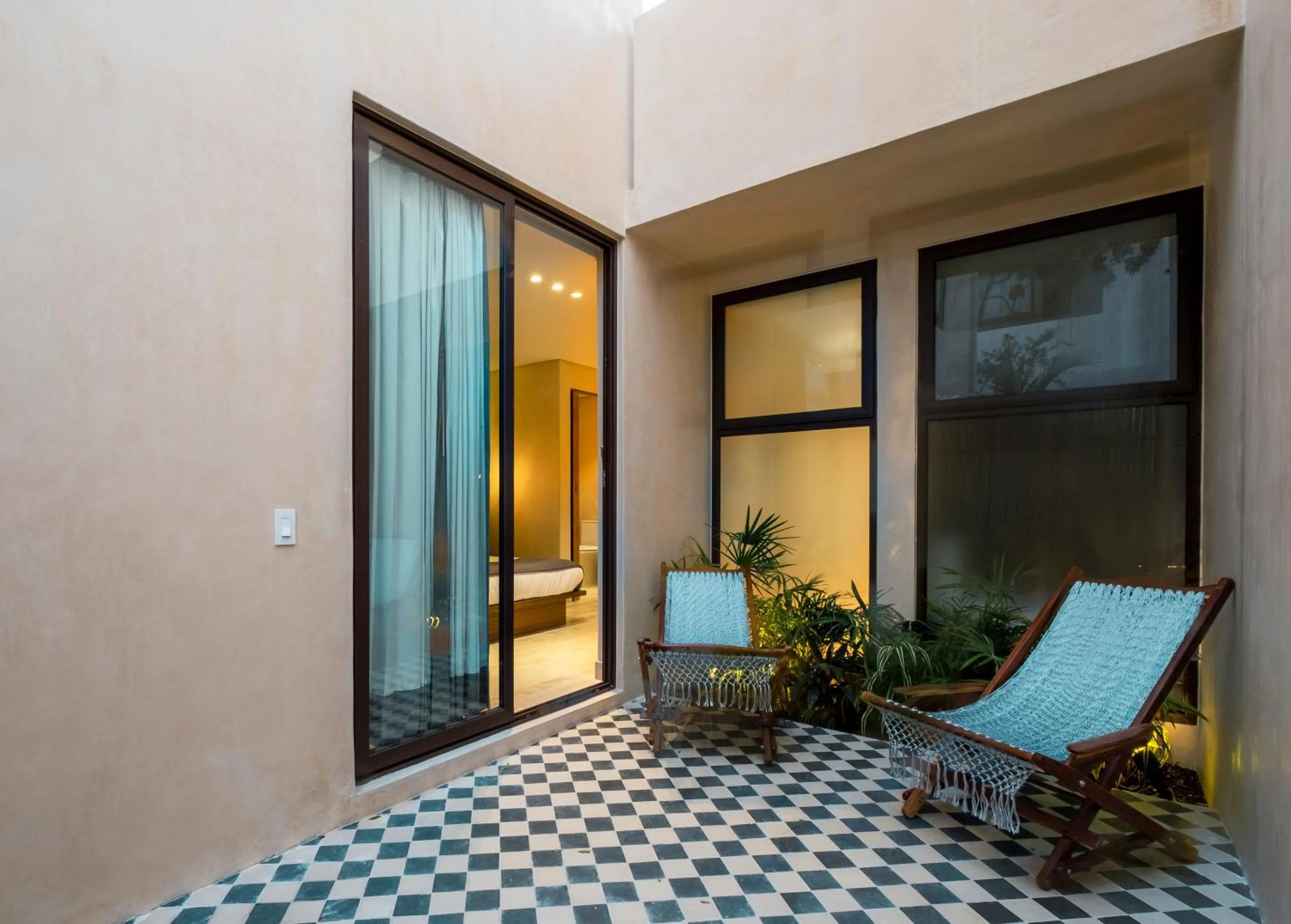 Patio in Collection O Faisano Boutique Luxury Hotel, Tulum Beach