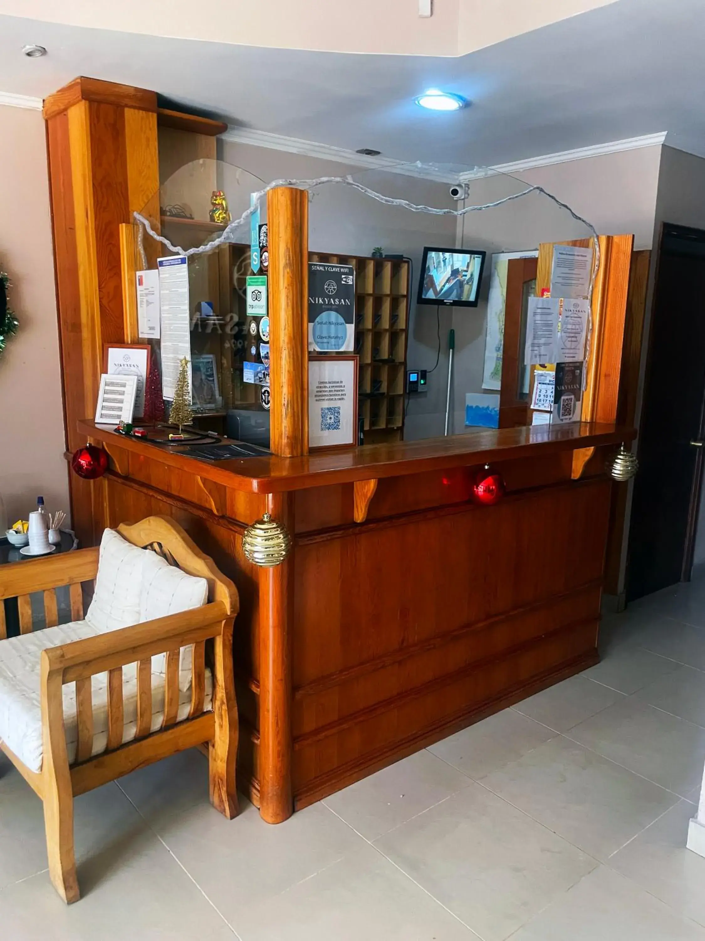 Lobby or reception in Hotel NIKYASAN Lobby or reception in Hotel NIKYASAN