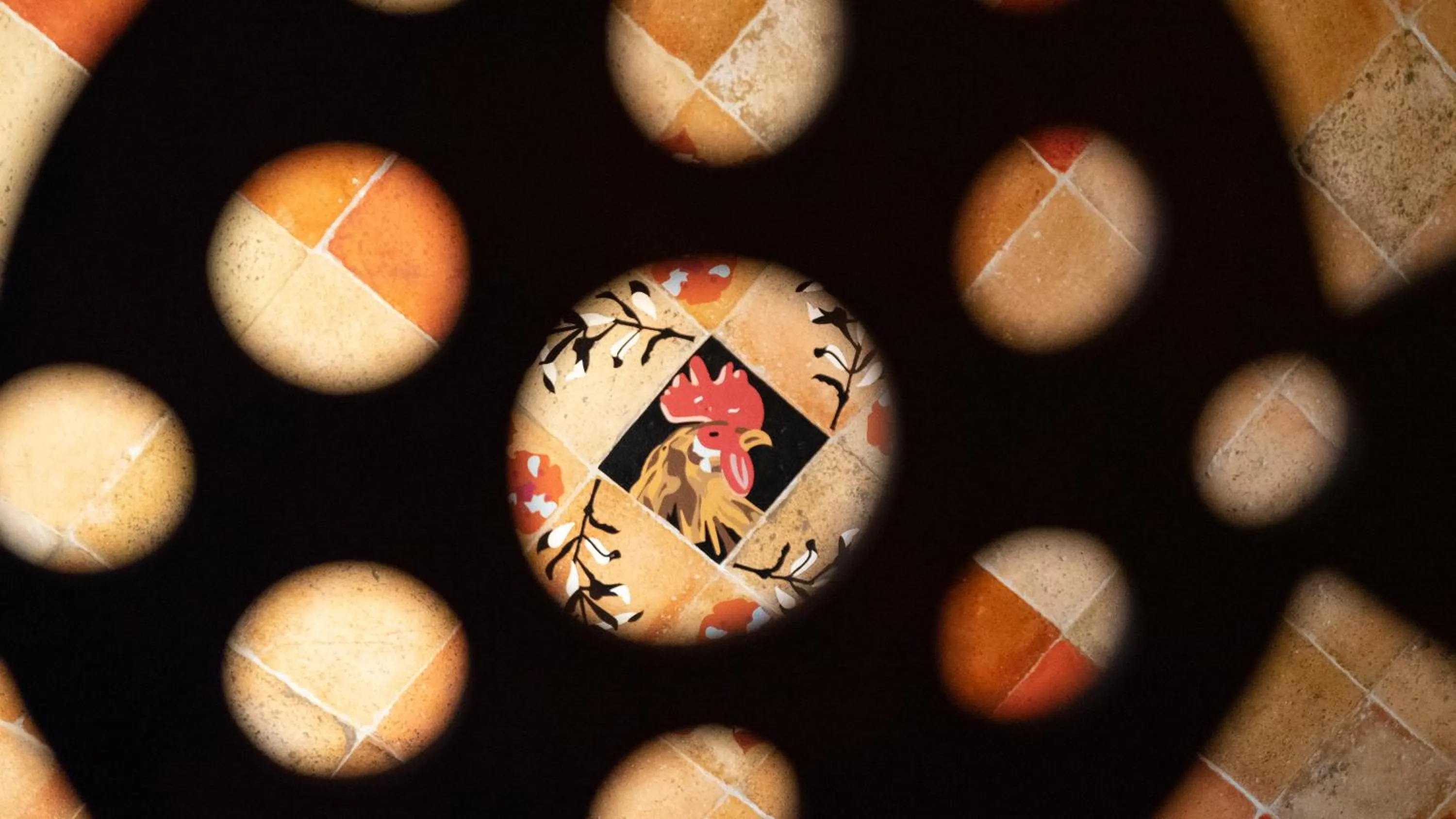 Decorative detail in Juma Historic Hotel