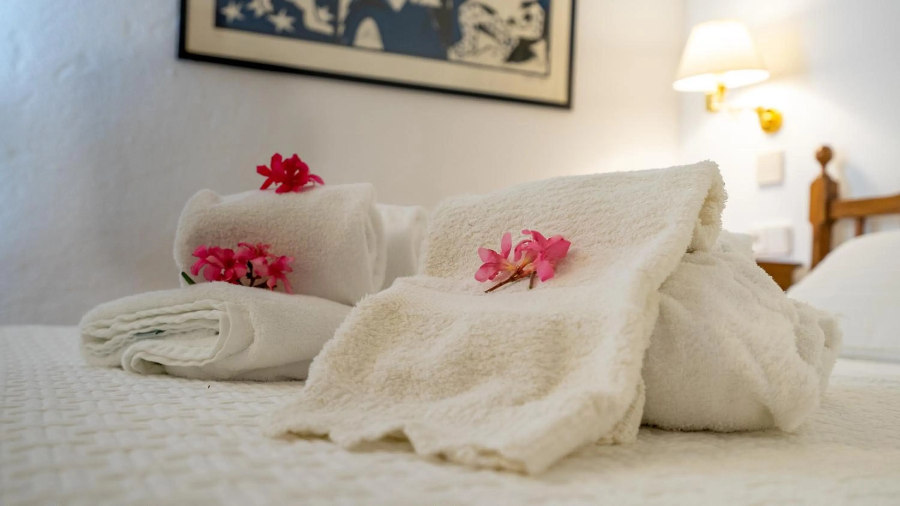 Bed in Juma Historic Hotel