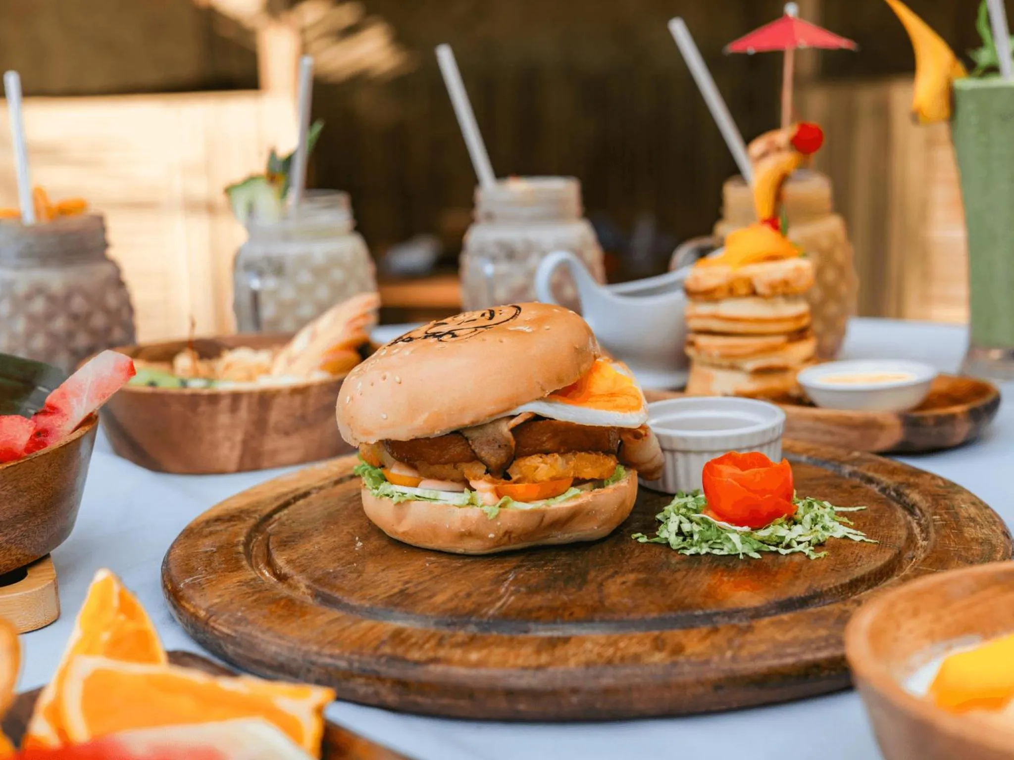 Food in Mad Monkey Panglao