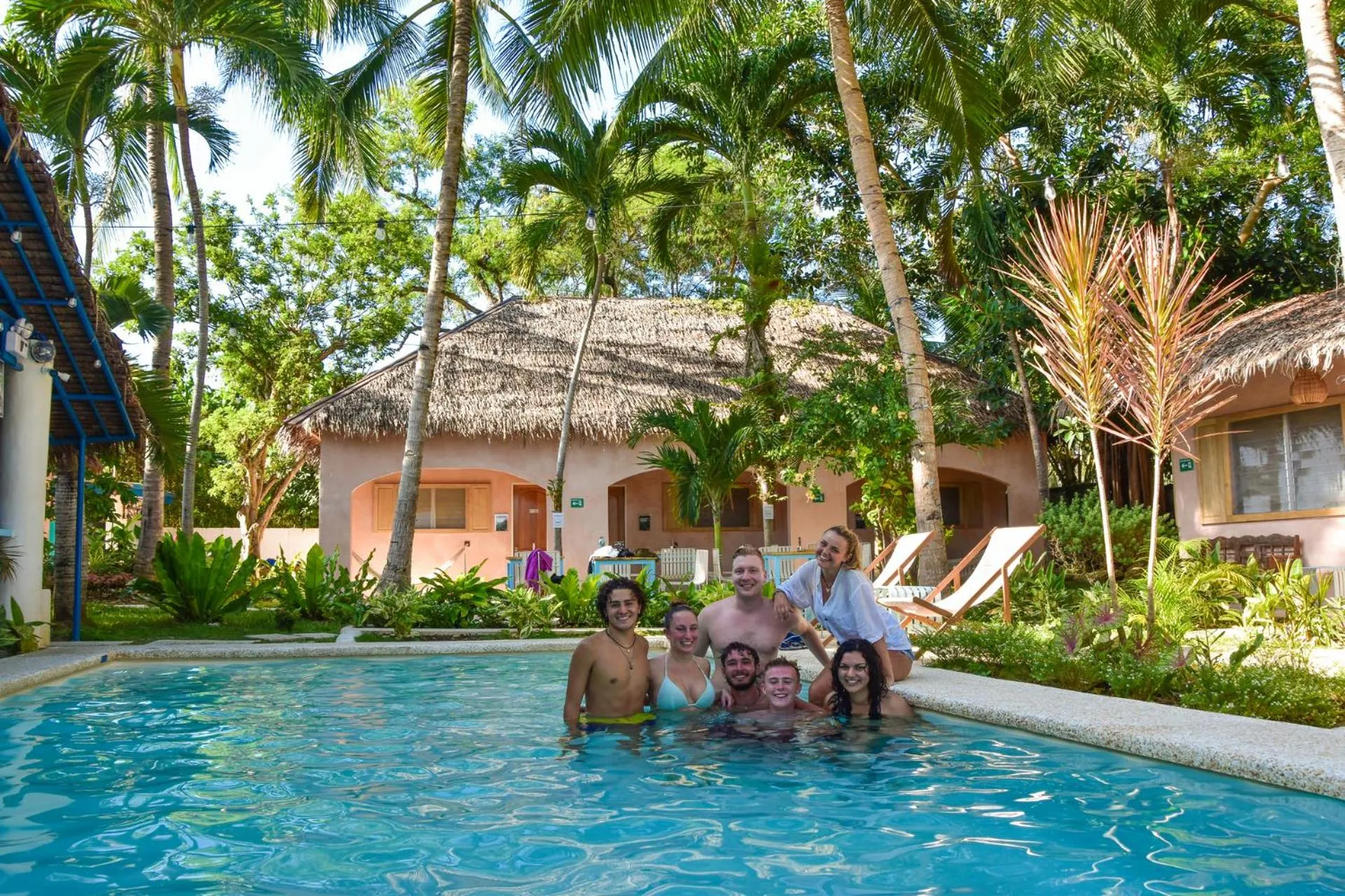 Swimming pool in Mad Monkey Panglao