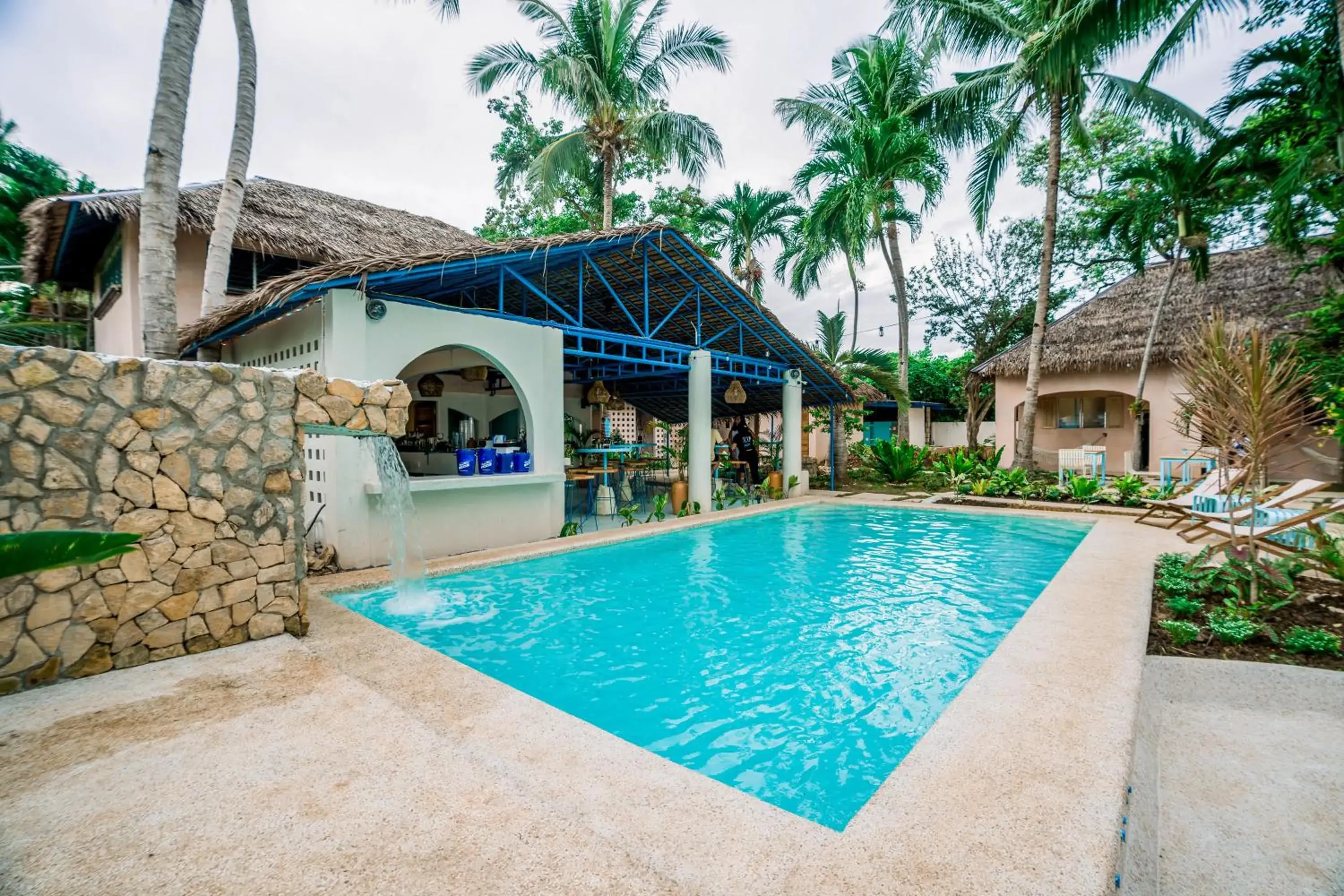 Pool view in Mad Monkey Panglao Pool view in Mad Monkey Panglao