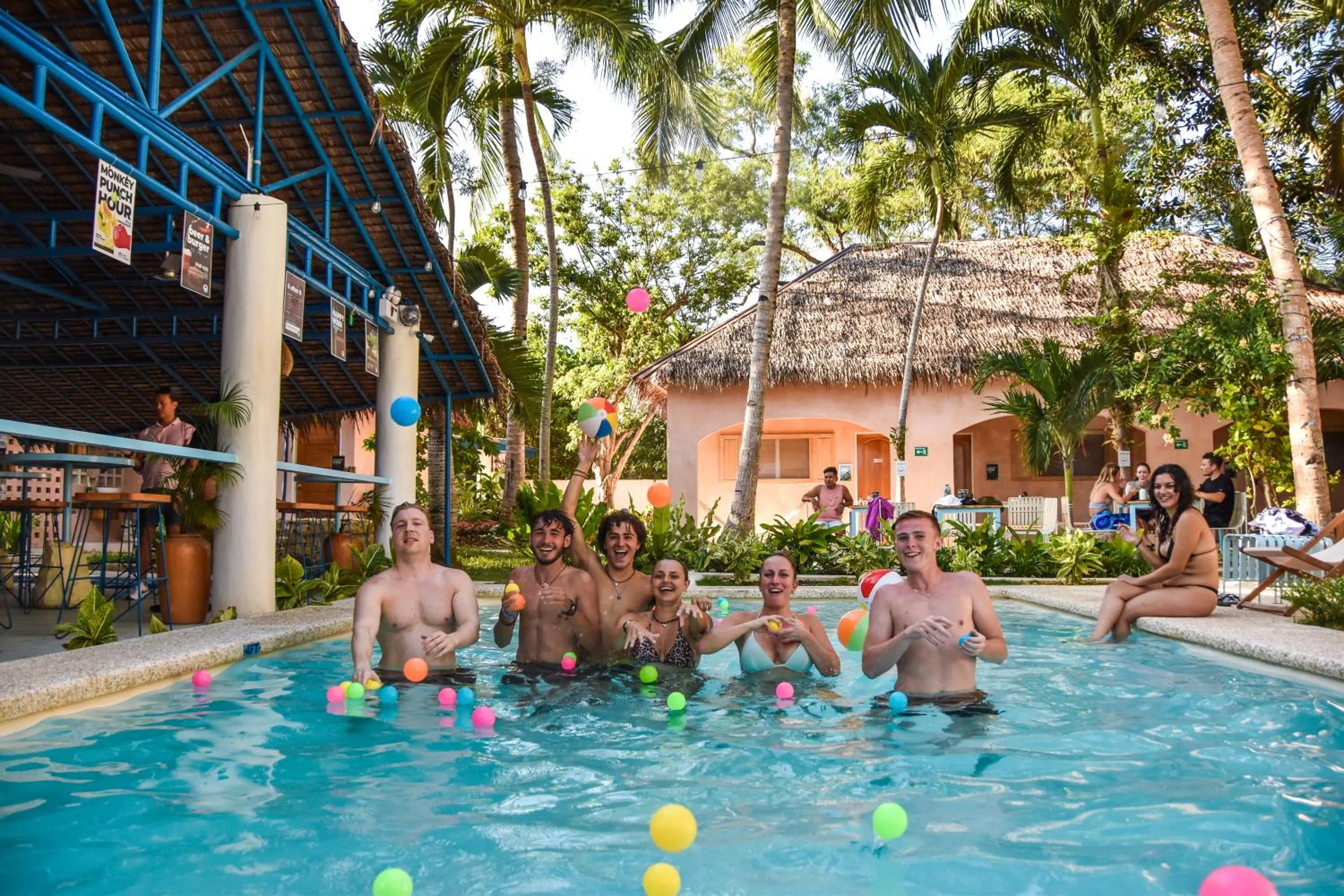 Swimming pool in Mad Monkey Panglao
