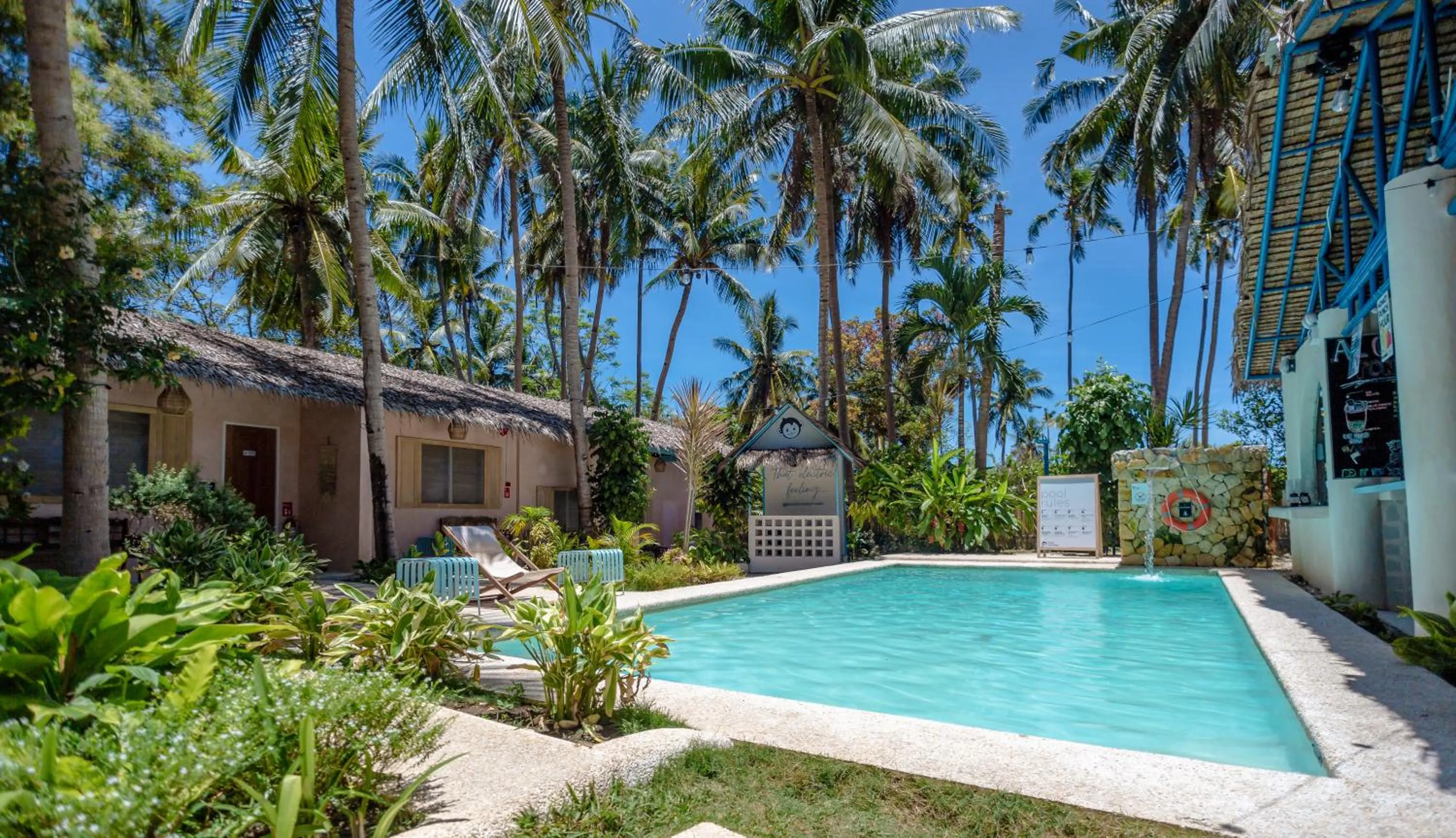 Swimming pool in Mad Monkey Panglao