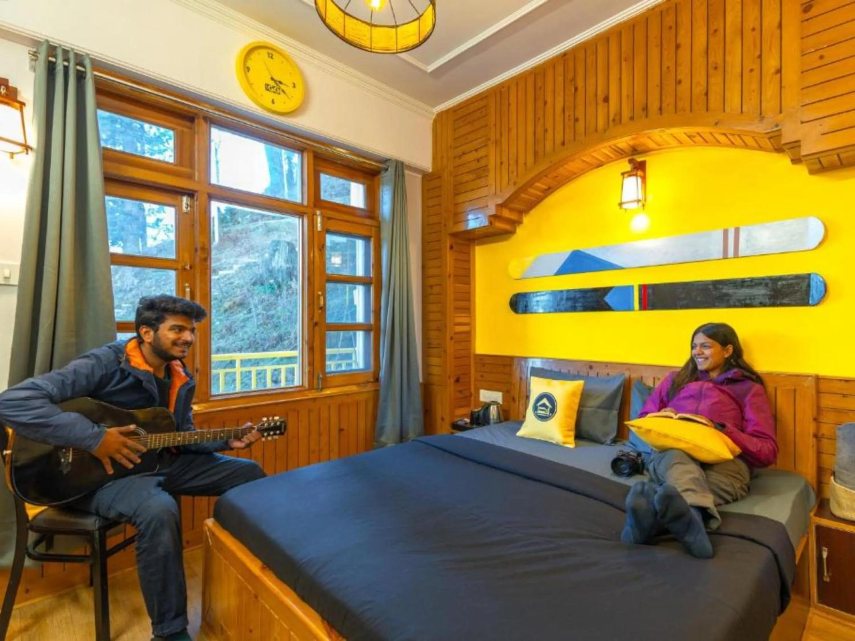 Bed in The Hosteller Narkanda