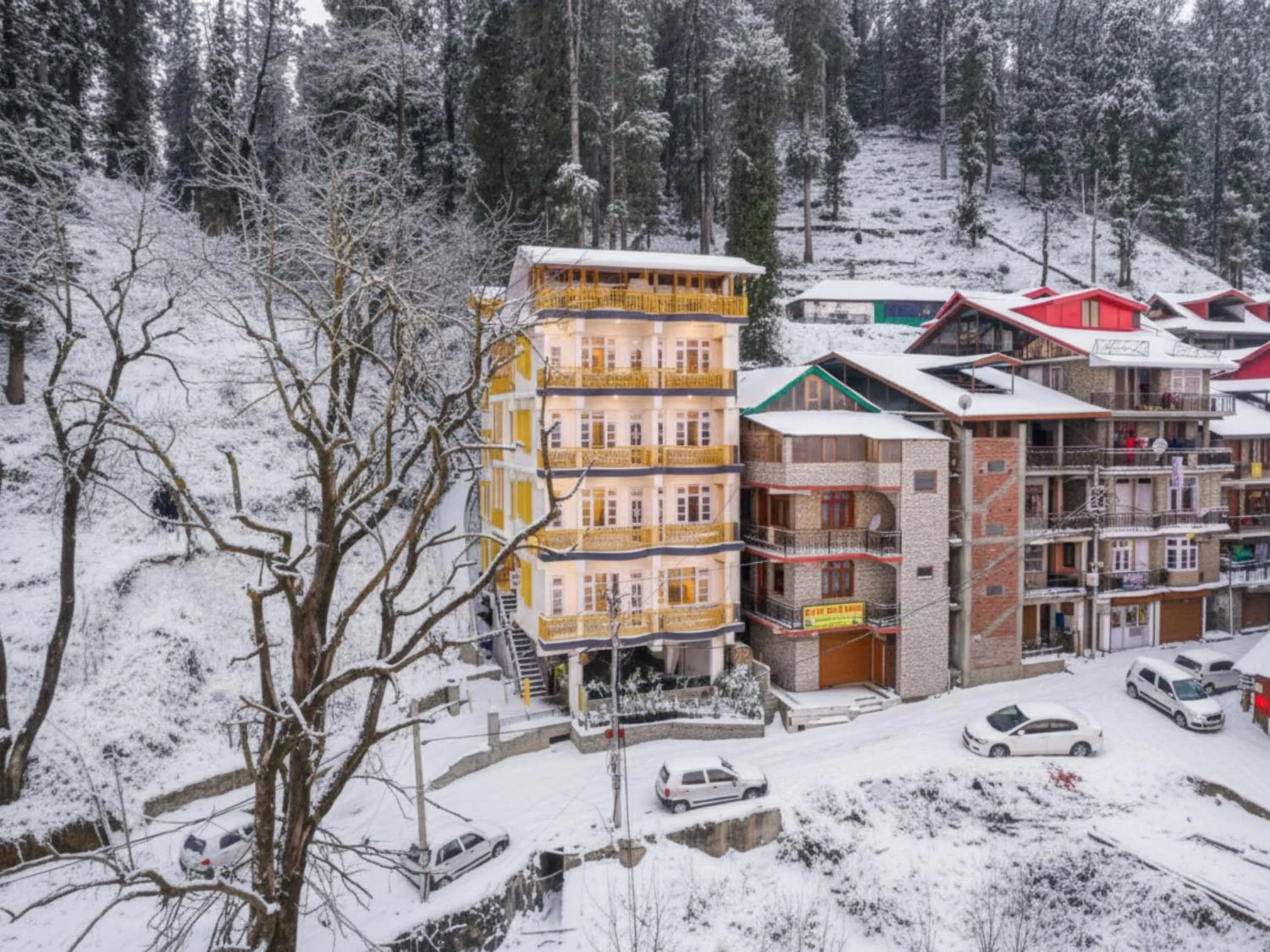 Property building in The Hosteller Narkanda