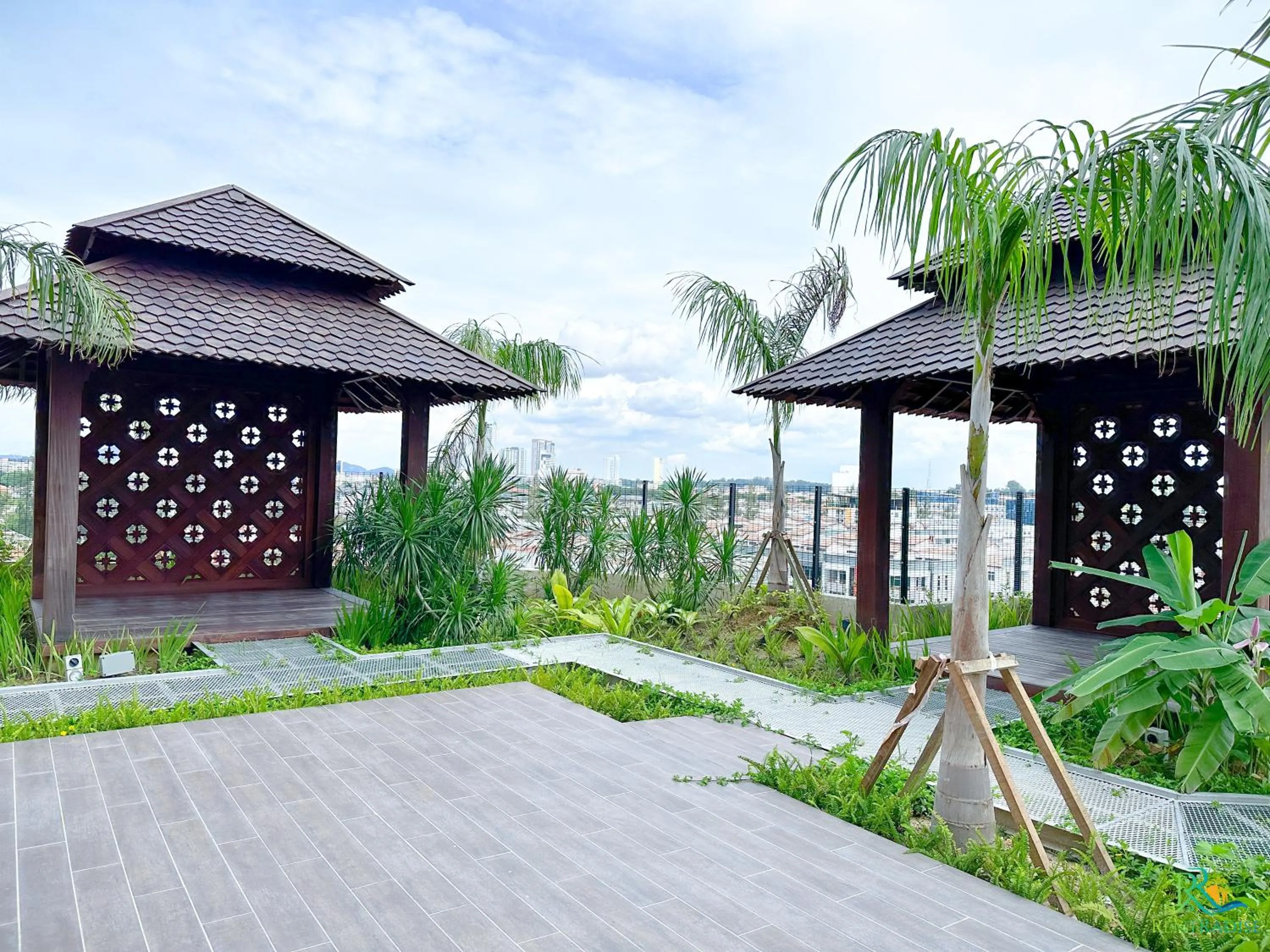 Garden in Bali Sea View Residences Melaka at Stayrene