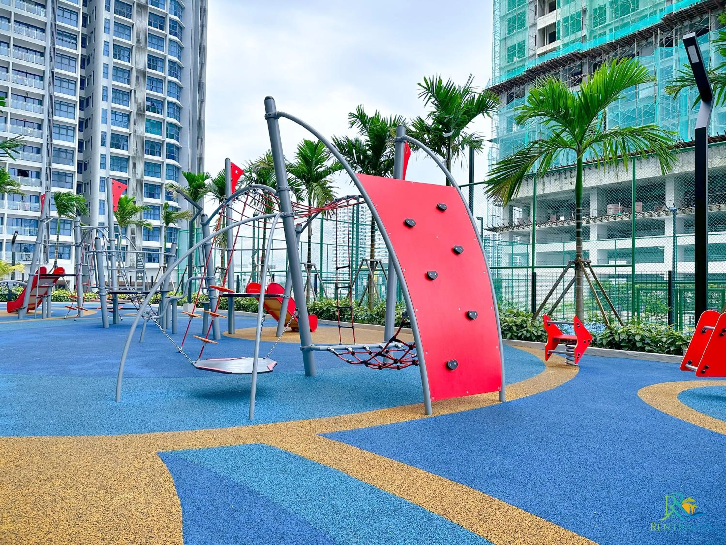 Children play ground in Bali Sea View Residences Melaka at Stayrene