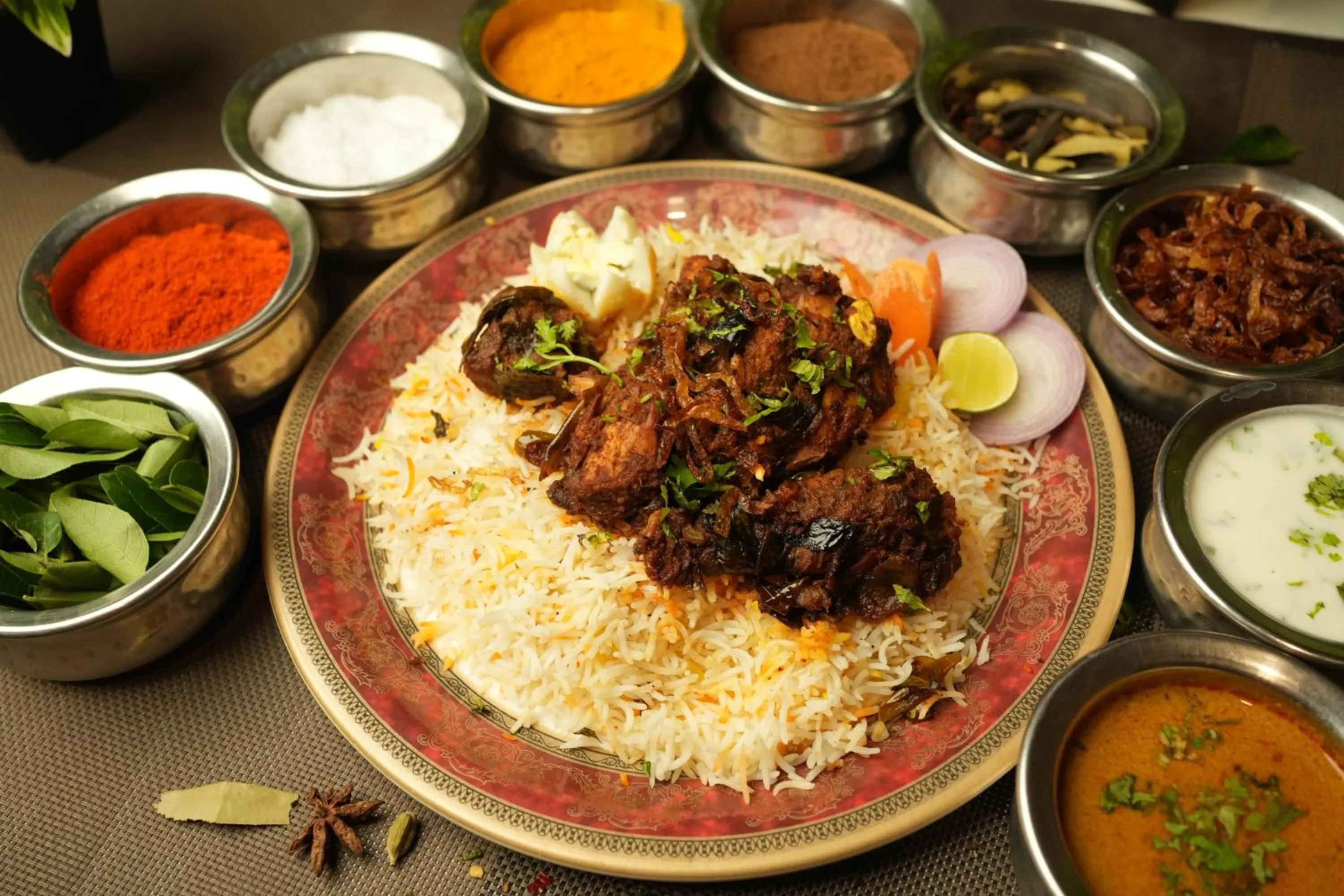 Restaurant/places to eat in Hotel Ambicas Grand