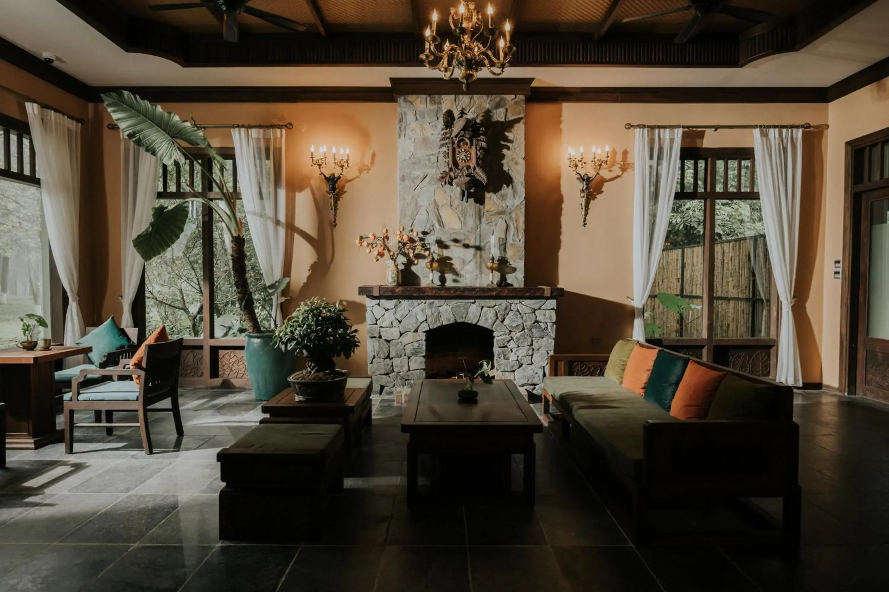 Seating area in Amour Resort Bavi Seating area in Amour Resort Bavi