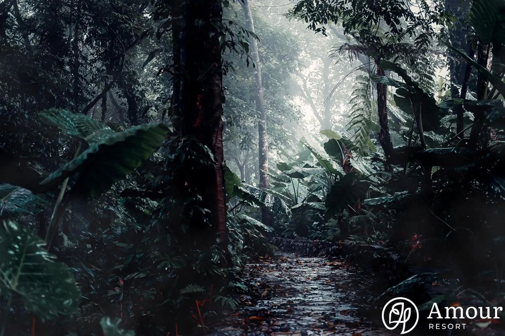 Natural landscape in Amour Resort Bavi