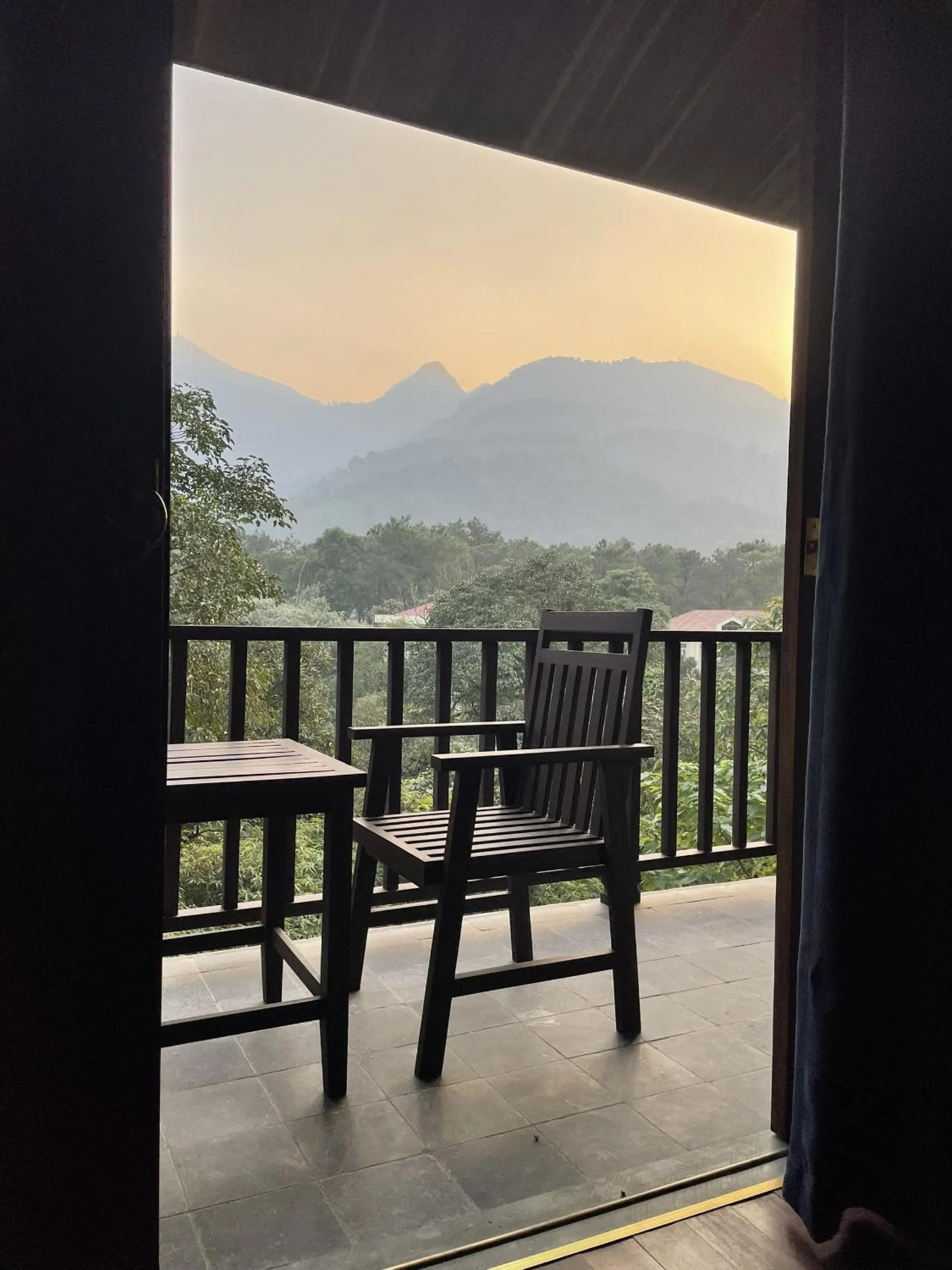 Balcony/Terrace in Amour Resort Bavi