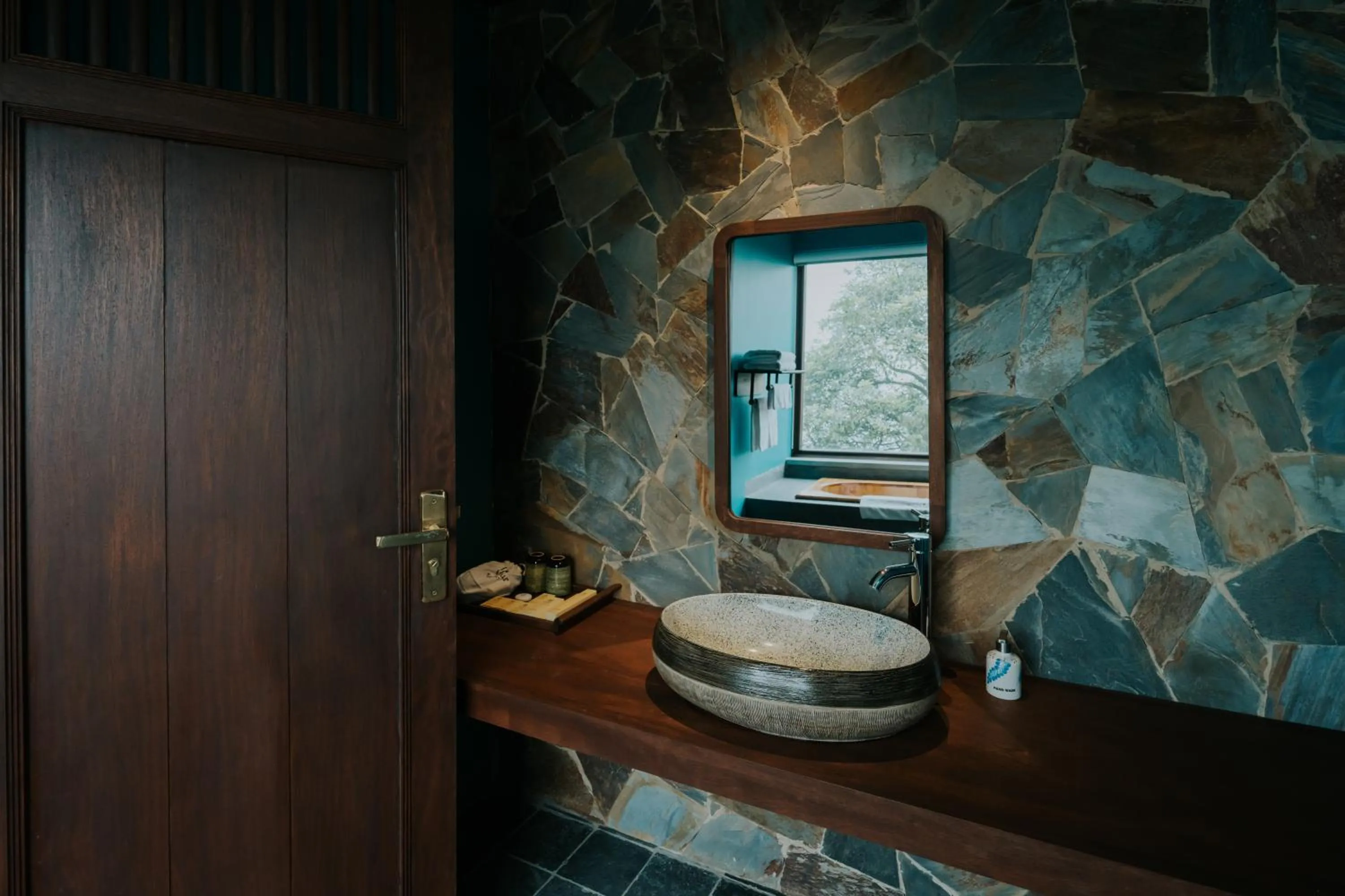 Bathroom in Amour Resort Bavi