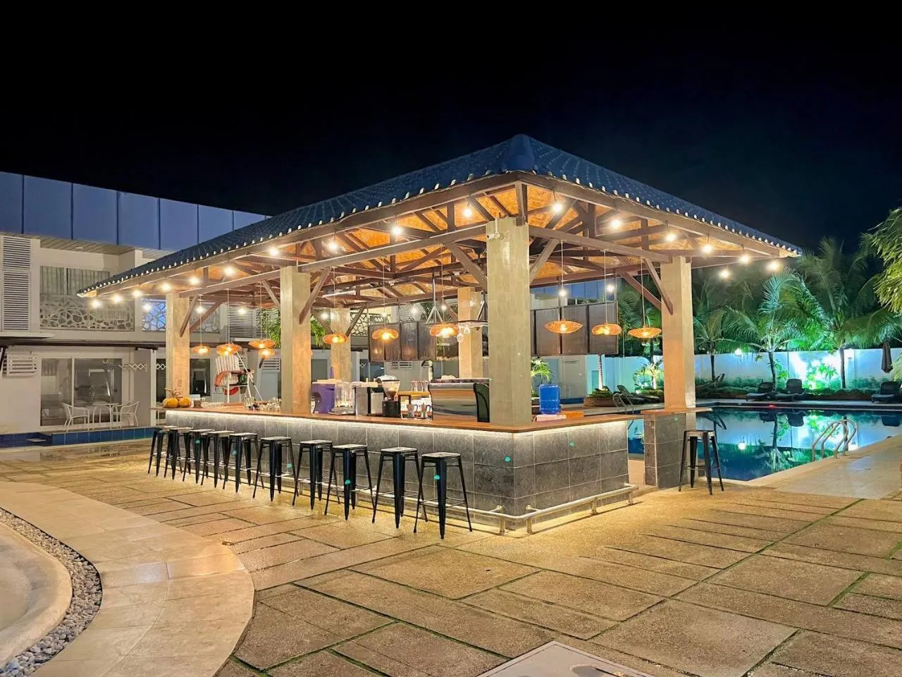 Lounge or bar in 라메디 리조트 보홀 Ramede Resort Bohl