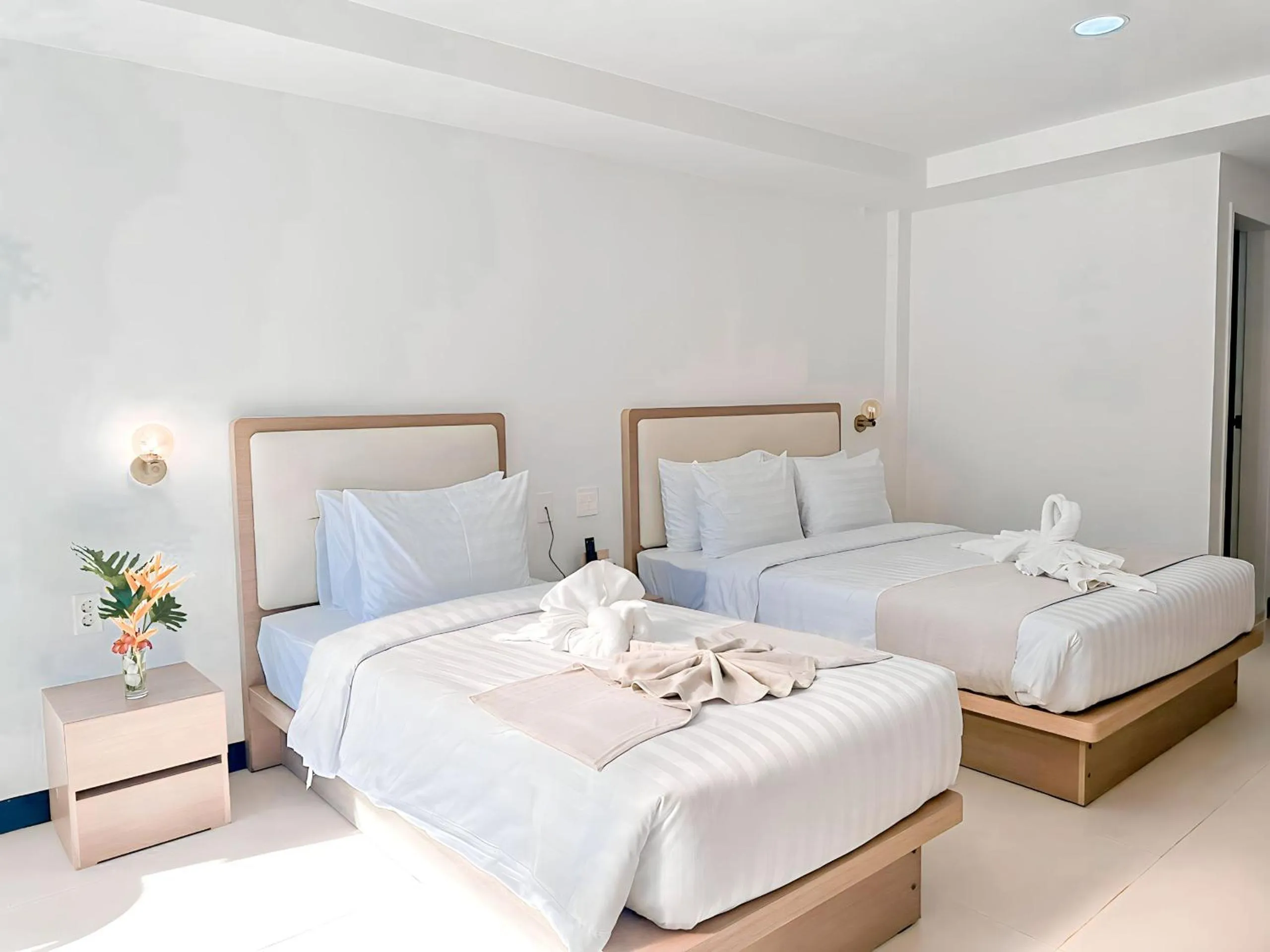 Bed in 라메디 리조트 보홀 Ramede Resort Bohl