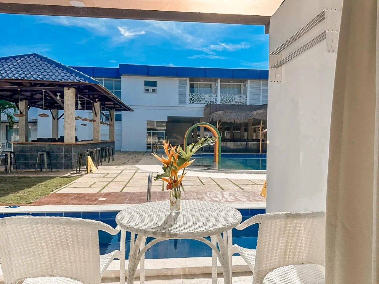 Balcony/Terrace in 라메디 리조트 보홀 Ramede Resort Bohl