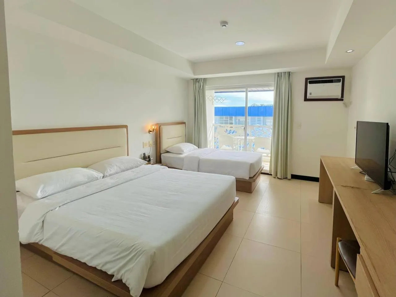 Bed in 라메디 리조트 보홀 Ramede Resort Bohl