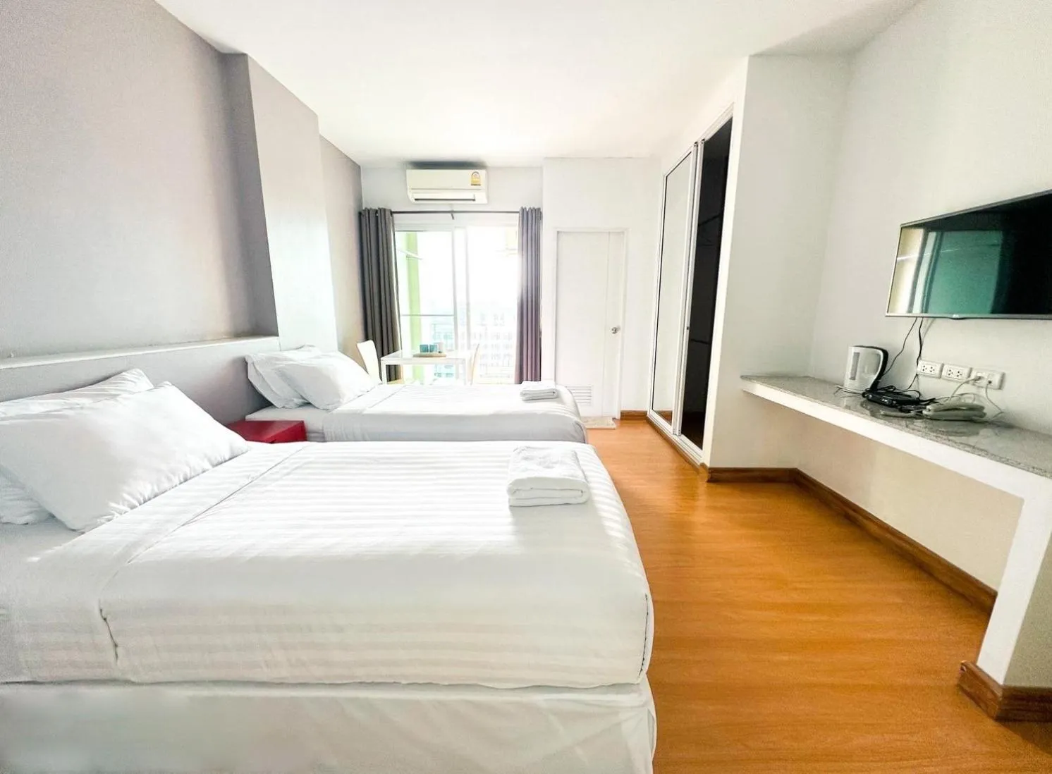 Bed in The Island Resort