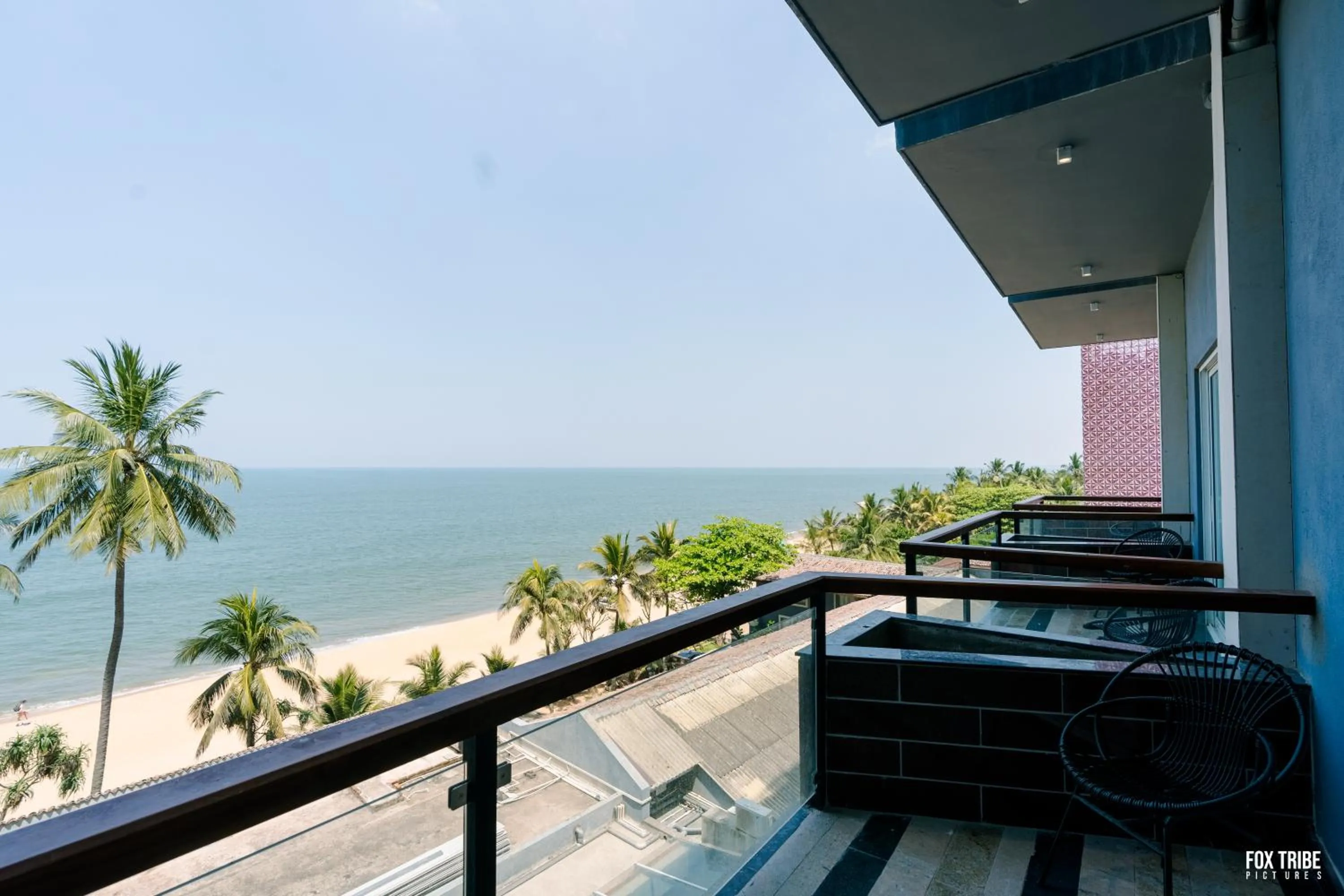 Balcony/Terrace in Earl's Regent Negombo "Golden Shore at Your Door - Find Your Dream Stay"
