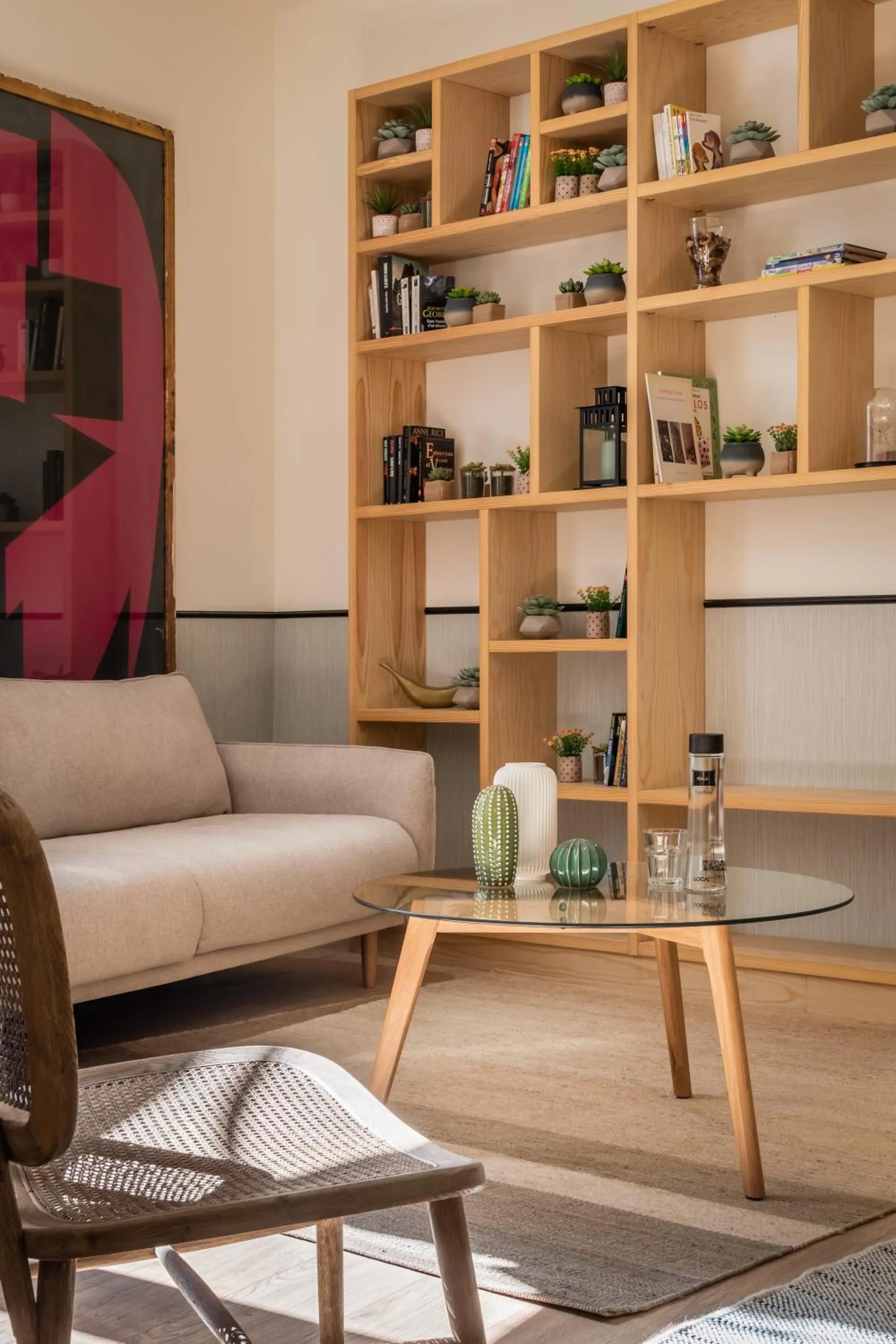 Seating area in BYPILLOW Irala